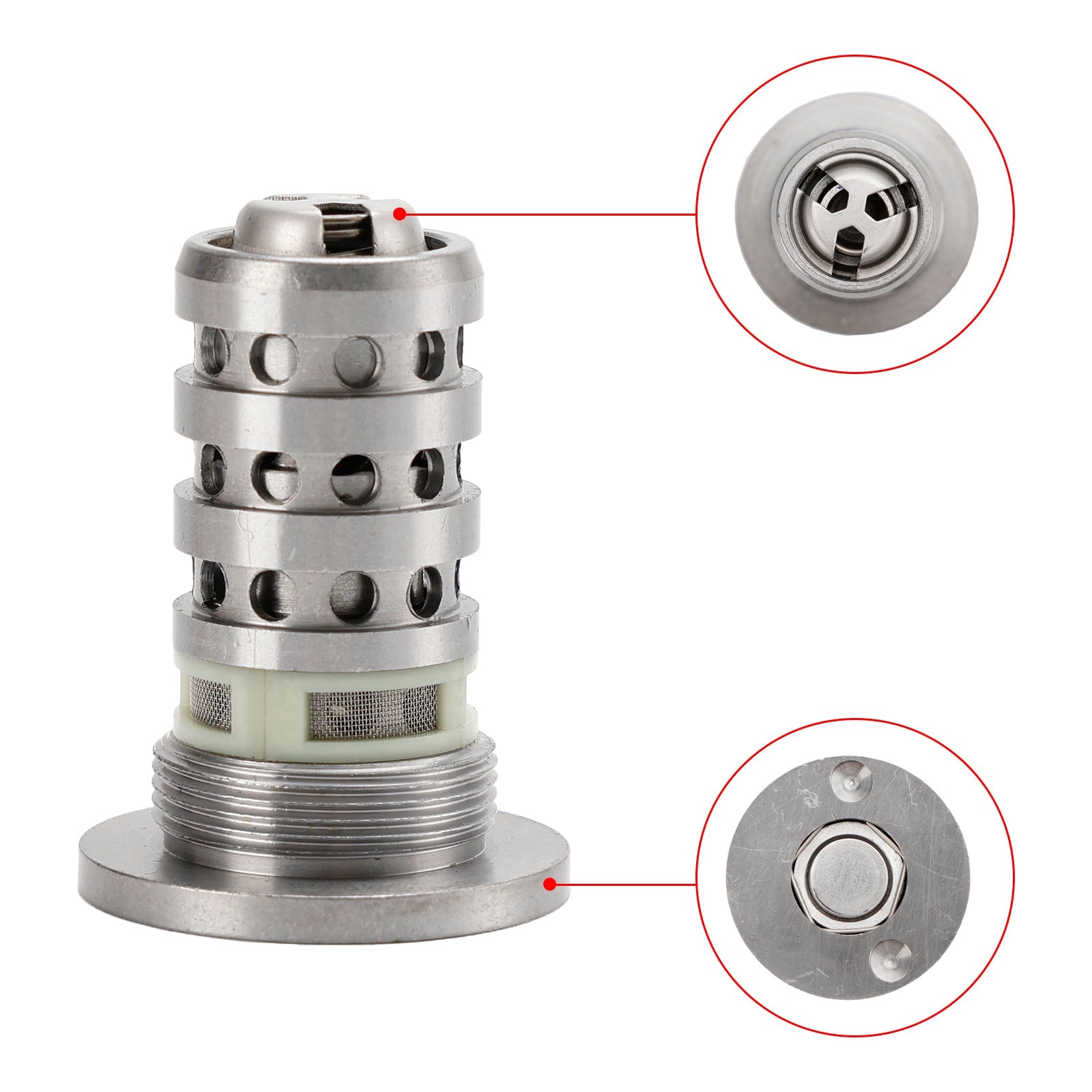 Árbol de levas de admisión 06K109021 de Audi A4 / 2019 A6 A7 2.0T 2016 con válvula de control