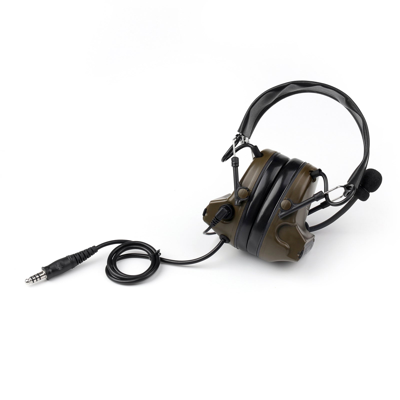 Z Tactique H50 Casque 6 Broches U94 PTT Pour Kenwood TH-D7 TH-F6 TH-K2 TH-21 TH-28