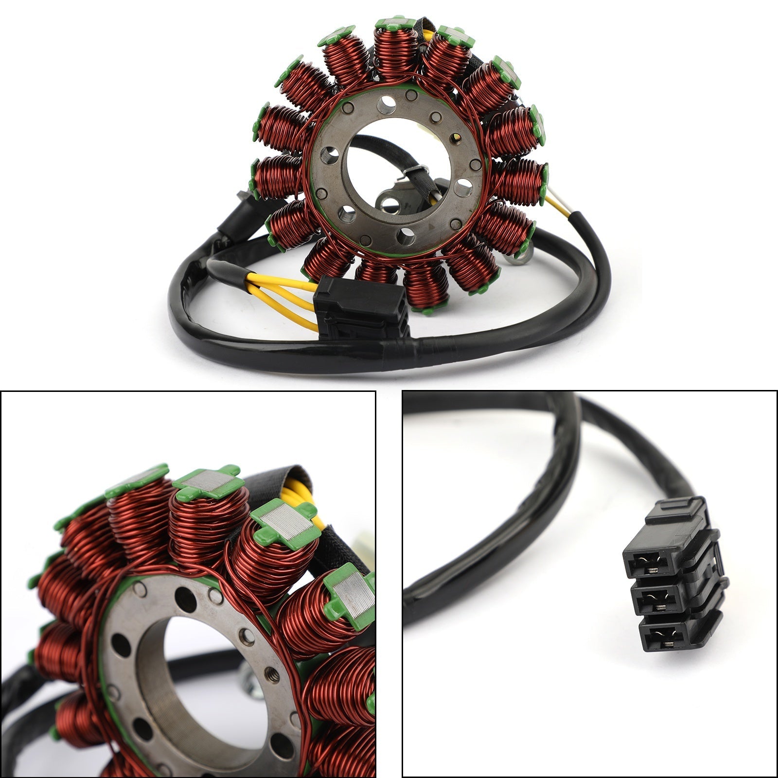 Areyourshop STATOR GÉNÉRATEUR ALTERNATEUR Fit pour Honda CBR1000RR 2008 2009 #.31120-MFL-641 Générique