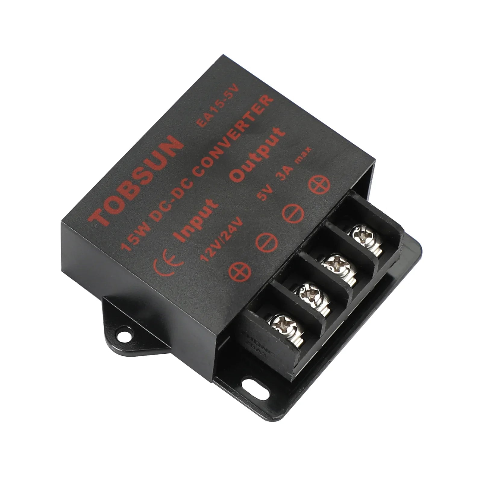 DC-DC 12V/24V à 5V 3A 15W Module régulateur abaisseur convertisseur de tension mètre