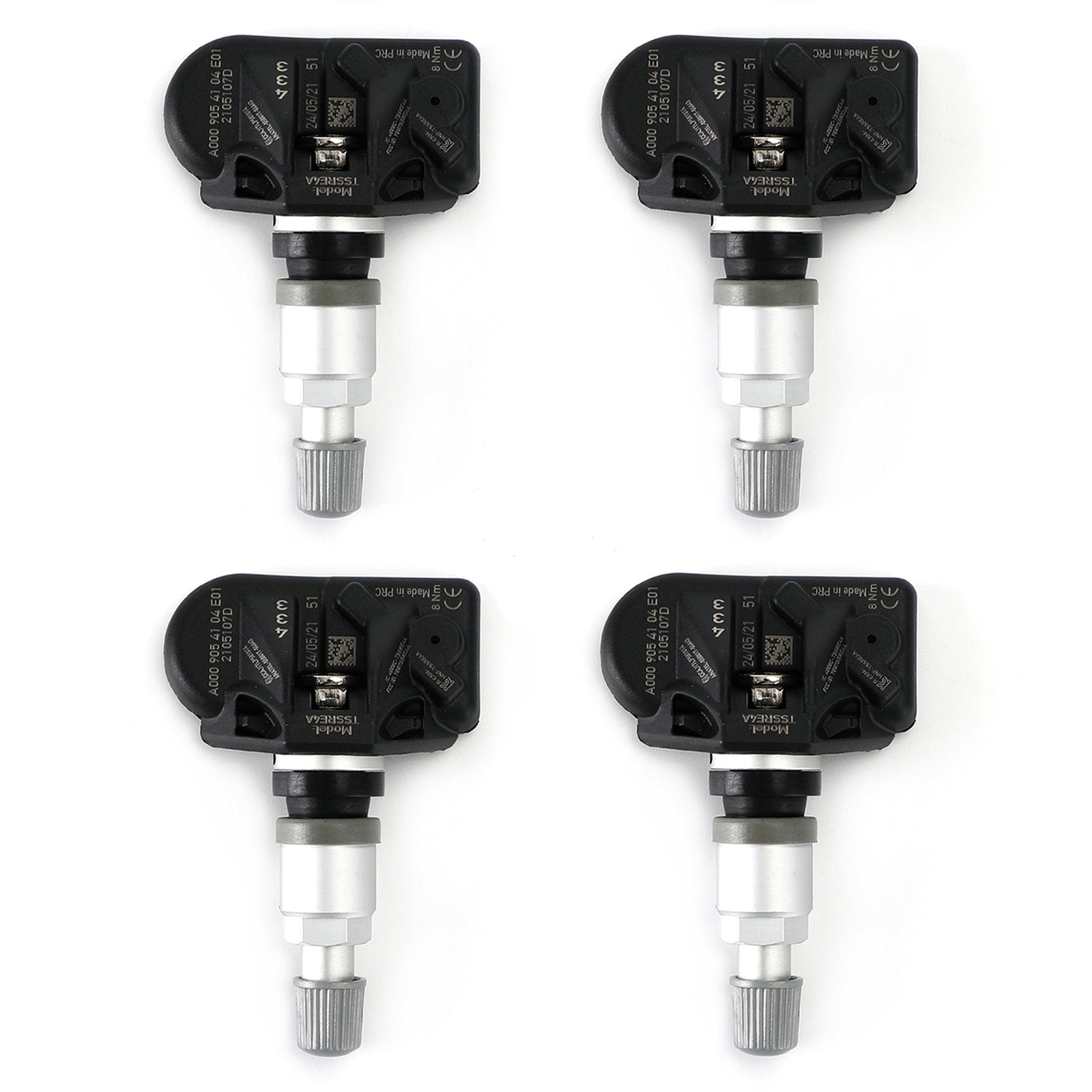 4x Capteur de Pression des Pneus TPMS A0009054104 Pour Mercedes-Benz W167 W177 Générique