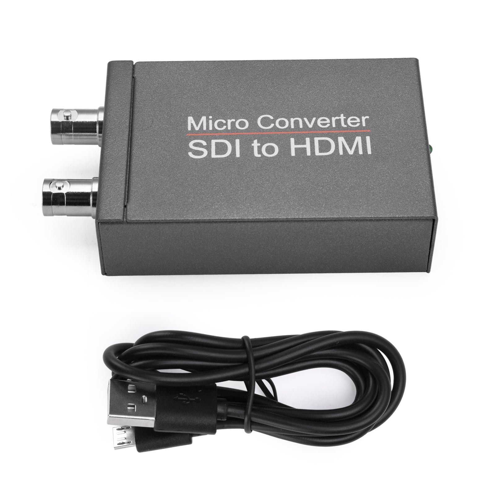 Convertidor de vídeo Mini HD SDI a HDMI + Detección de formato de audio SDI 1 a 2