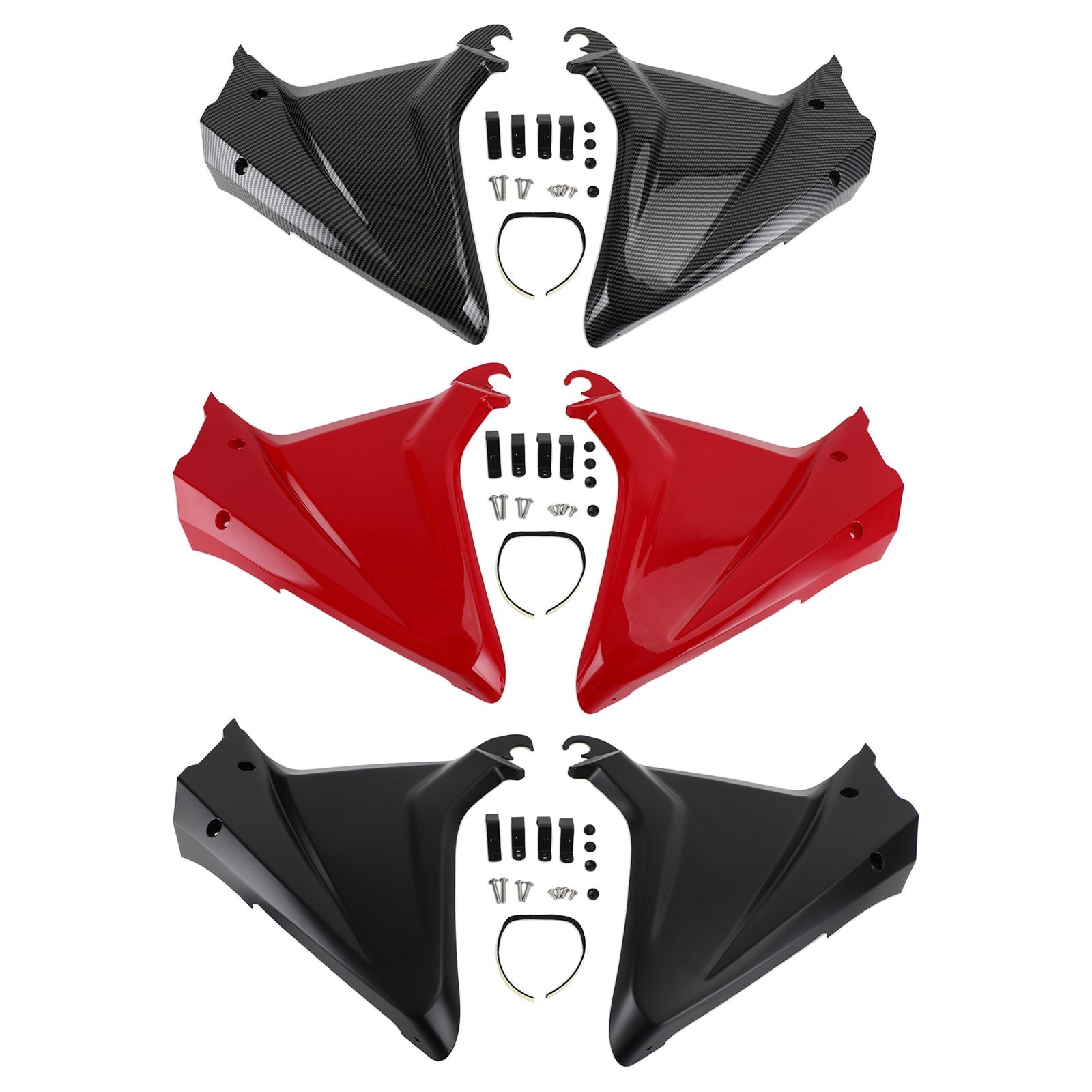 Panneaux de couverture de cadre latéral garniture carénages capots pour Honda CBR650R 2019-2021 générique