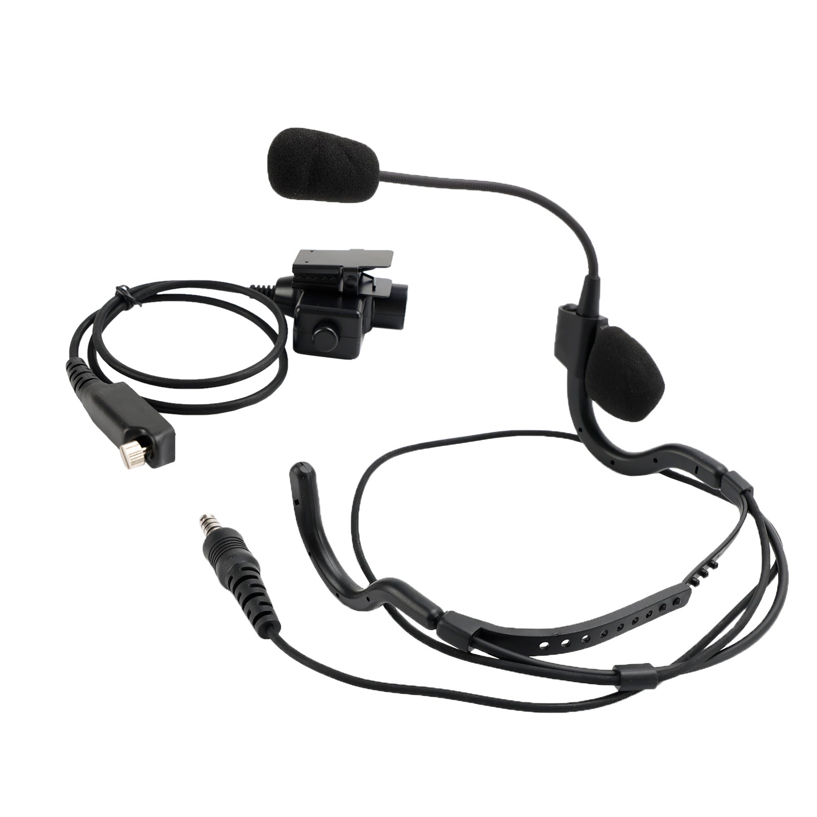 7.1-C8 Achteraan gemonteerde grote plug tactische headset voor Sepura STP8000 STP8030 STP8035