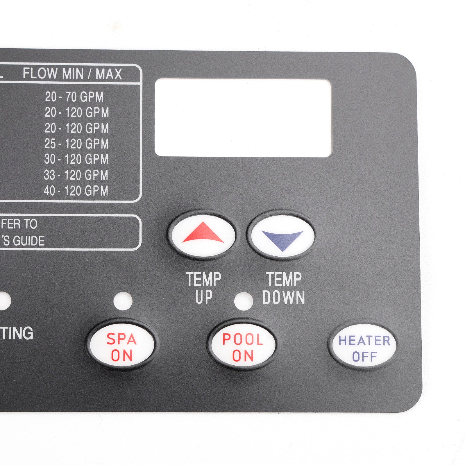 Kit de tablero de control 42002-0007S con interruptor 472610Z para Pentair MasterTemp NA/LP