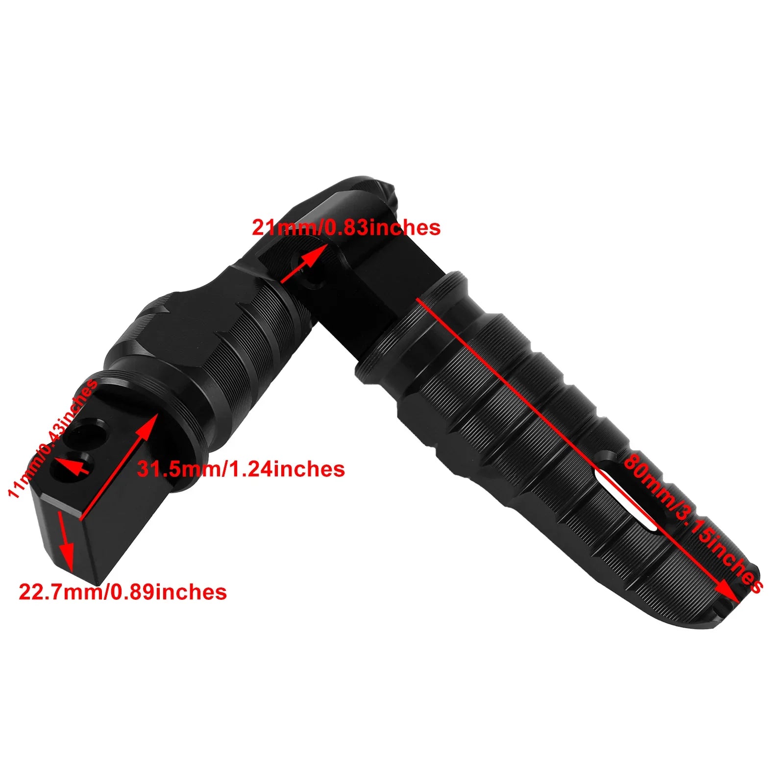 2018-2022 Benelli Tornado 302R BN302S TNT 600I Repose-pieds arrière Repose-pieds