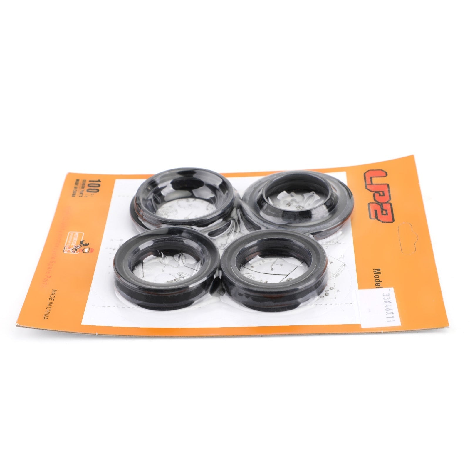 Kit de sellado y polvo de horquilla para Kawasaki KLX140L KLF150 KLX125C KX65 00-18 genérico 92049-1524