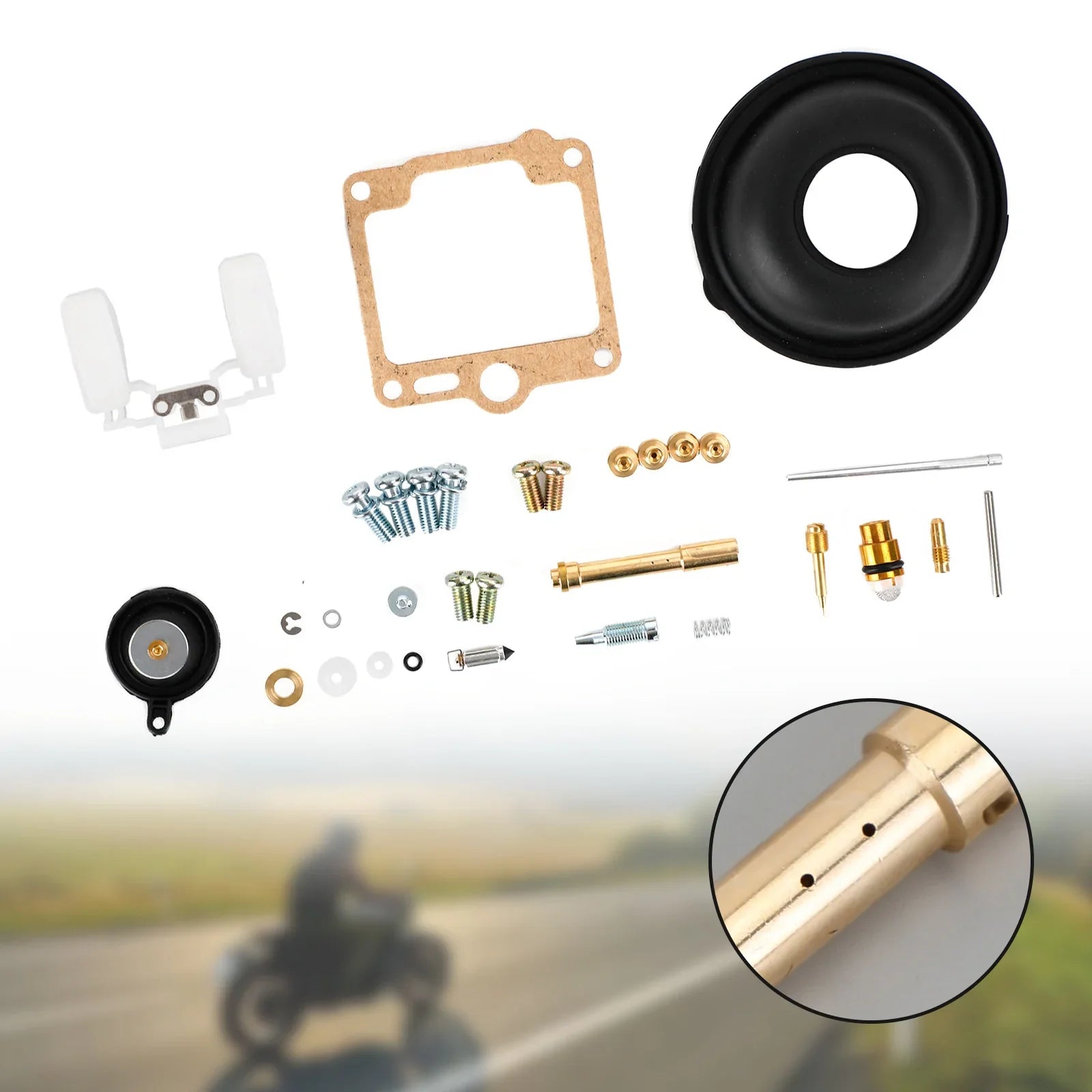 Kit de reparación de reconstrucción de carburador para Yamaha Virago XV750 1988-1998 genérico