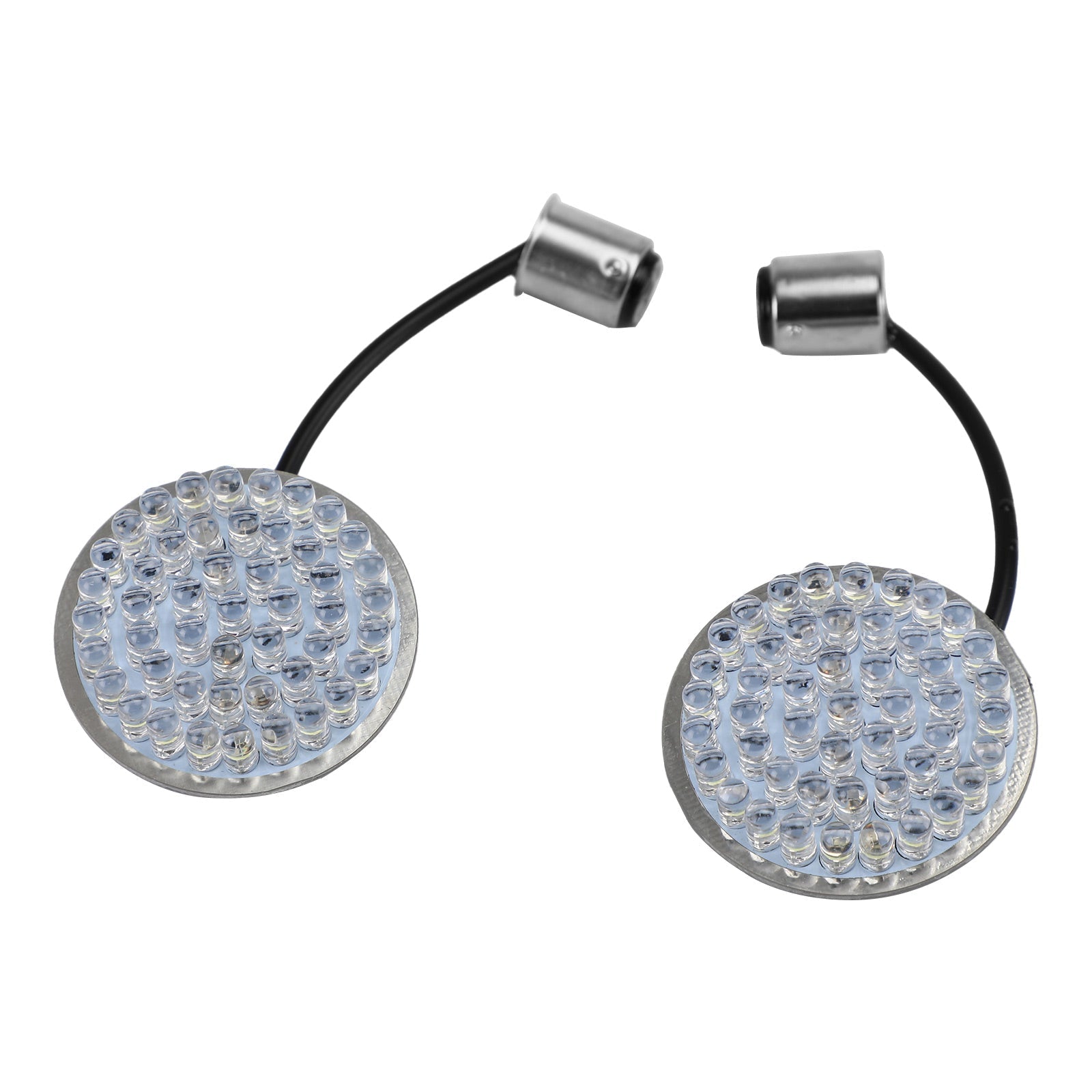 2 pièces 1157 LED clignotants clignotants pour Dyna Softail Street Glide Road King générique