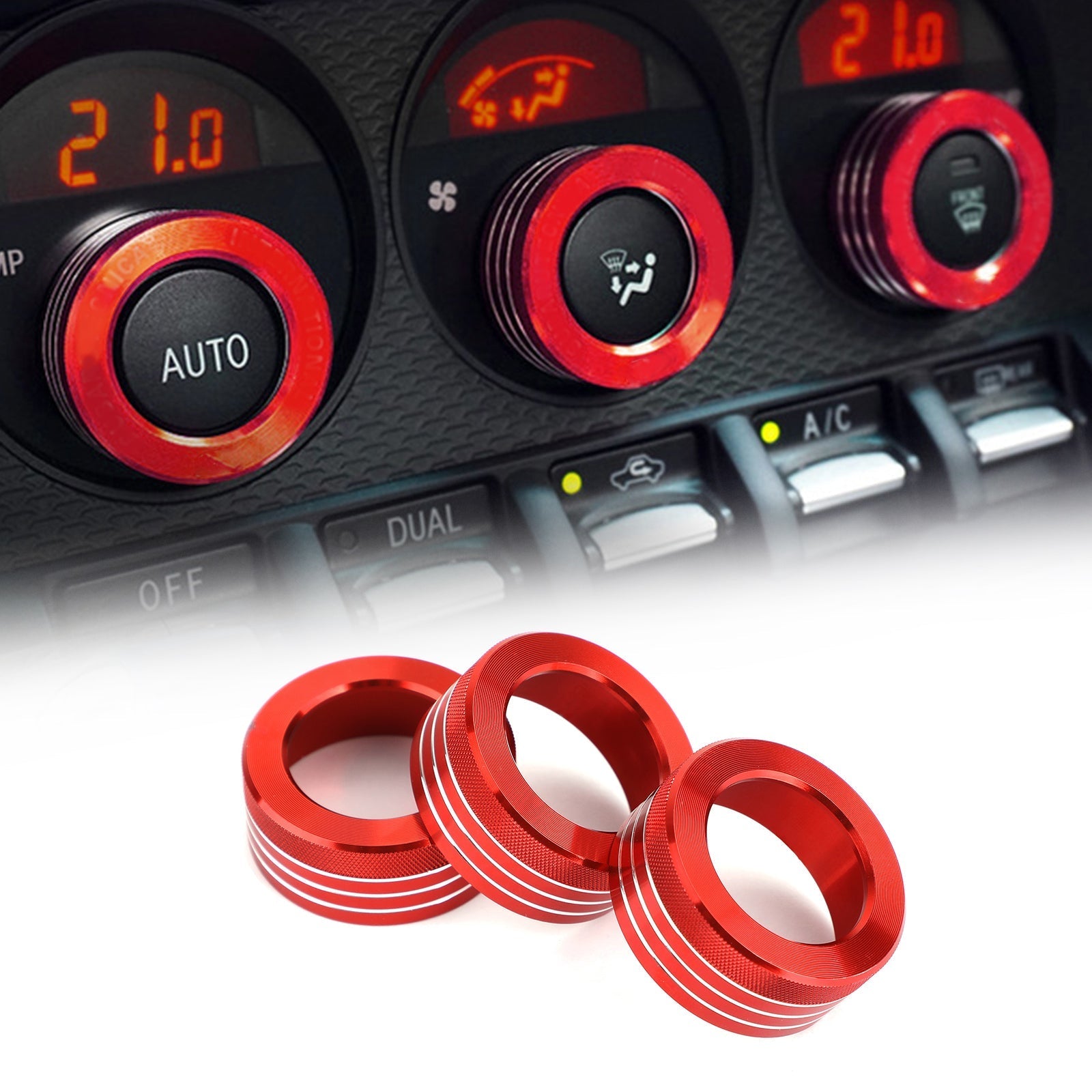 Le migliori offerte per Car Air Conditioner Switch Button Ring AC Buttons Cover Fit For BRZ Toyota 86 Generic sono su ✓ Confronta prezzi e caratteristiche di prodotti nuovi e usati ✓ Molti articoli con consegna gratis!