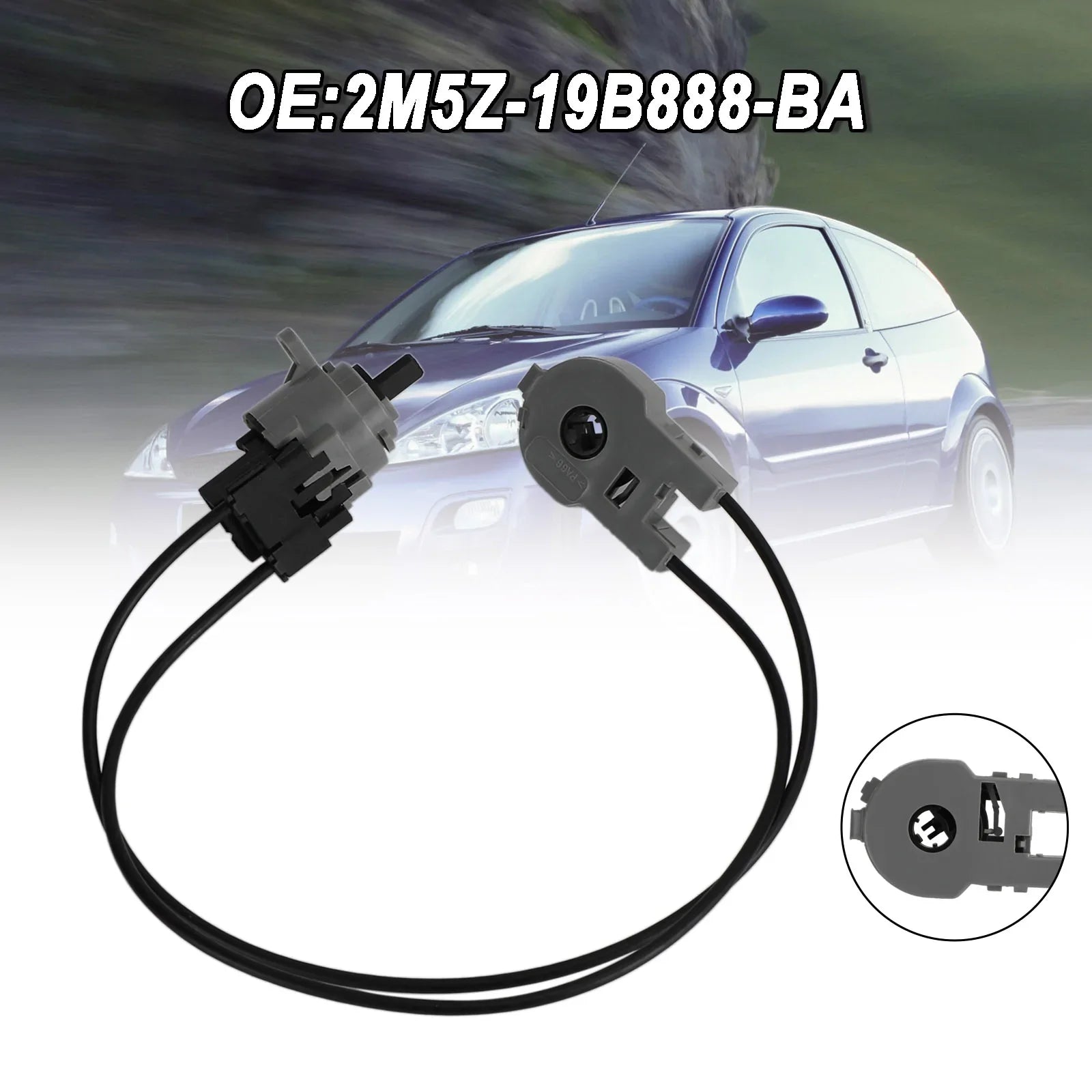 Ford Focus 2M5Z-19B888-BA Sélecteur de mode de chauffage A/C avec câbles