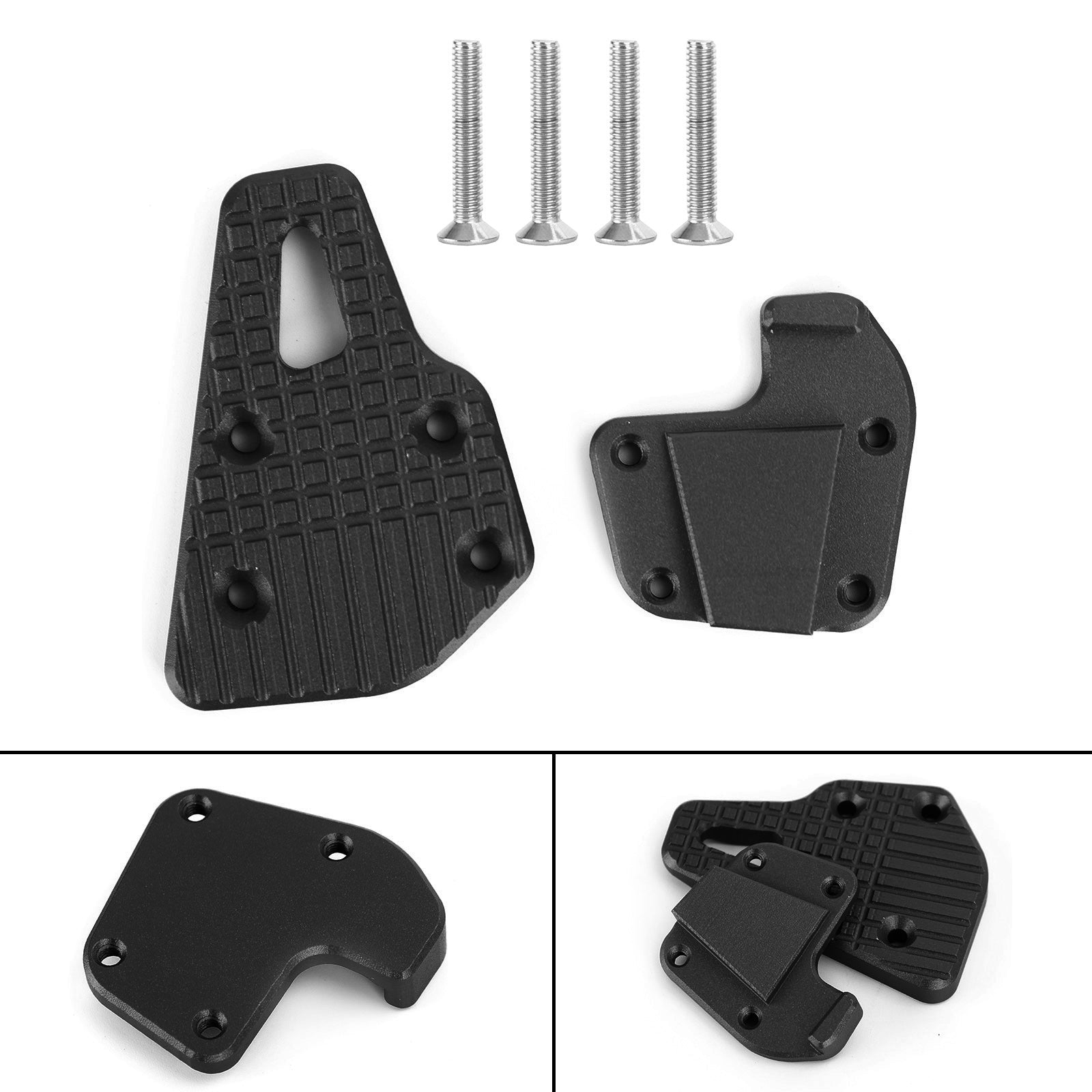 Almohadilla Ampliadora Extensión Pedal Freno Cnc Para Bmw F900R F 900 R 20-21 Genérico Plata