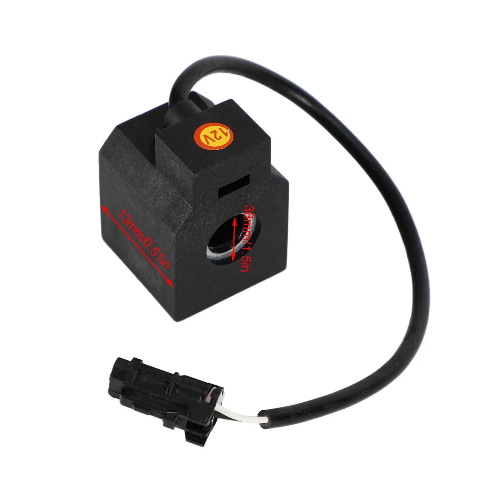 Bobine d'électrovanne 1 pièces 12V Dc pour pièces de pelles d'excavatrice Hyundai R55