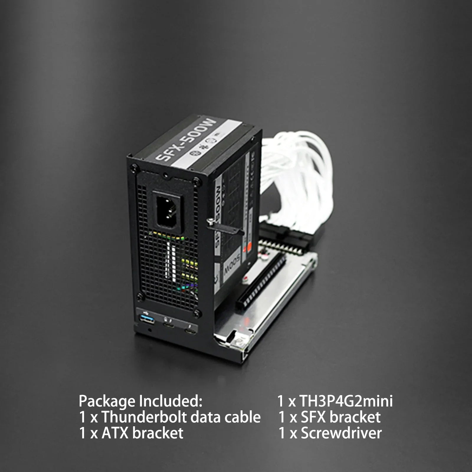 Support étendu pour carte graphique Thunderbolt 3 4 ports TH3P4G2 mini USB3.0