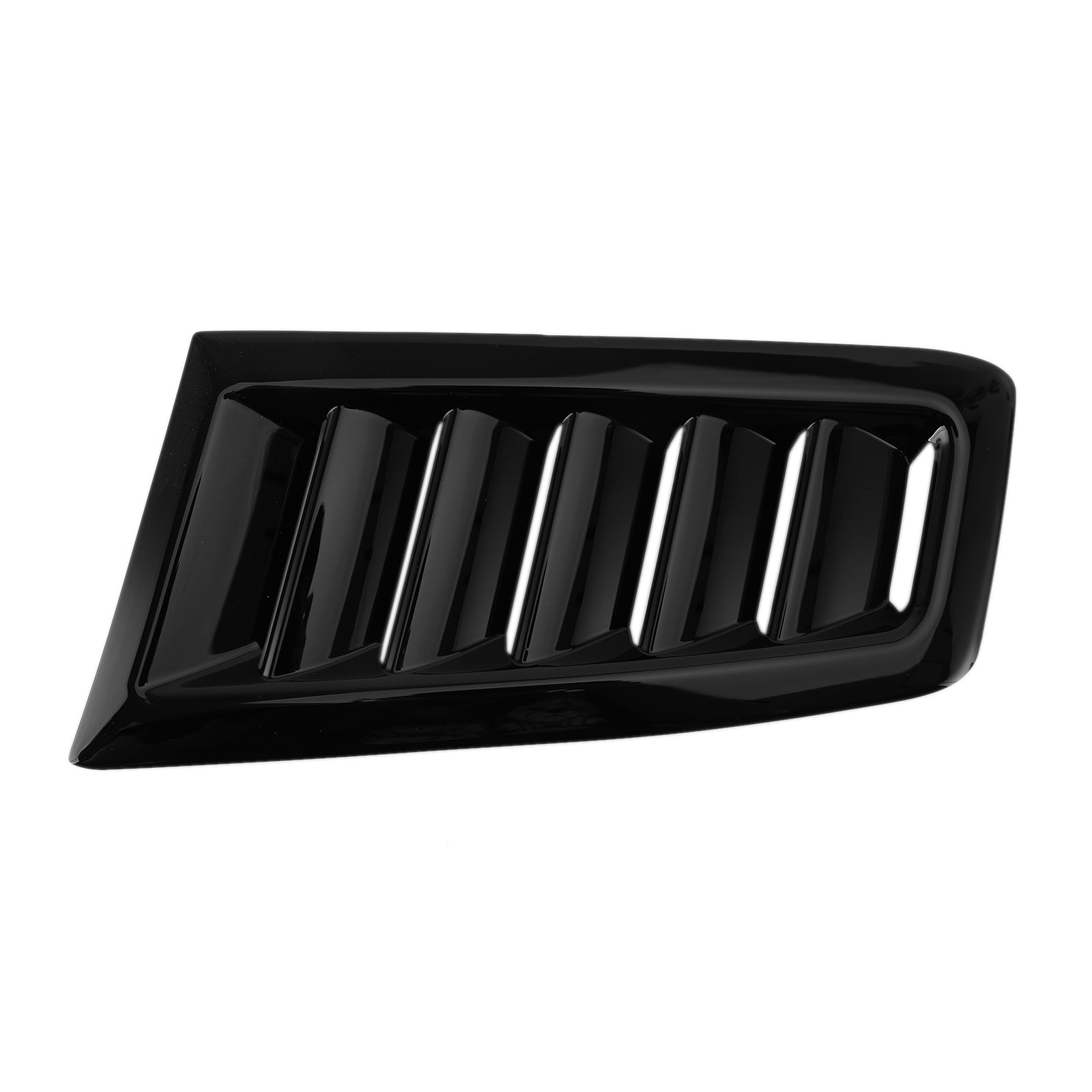 Garniture de capot d'évents de capot ABS universel noir brillant pour Ford Focus Rs St Mk2 Spr générique