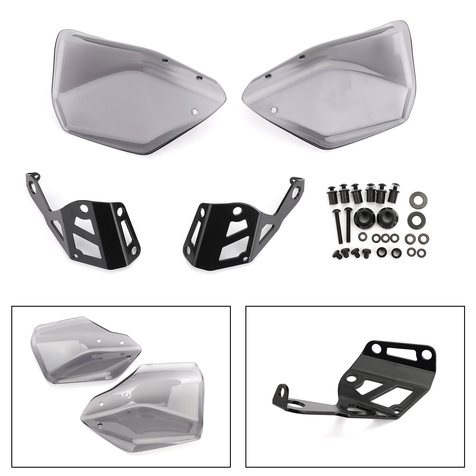 Protectores de manillar Guardamanos para BMW R Nine T 17-20 F750GS F850GS 18-20 Genérico