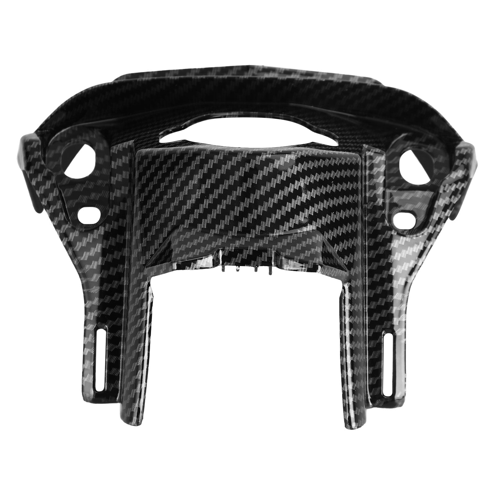 Embellecedor de capó de cerradura de llave delantera de carbono para Honda CB650R CBR650R 2019-2021 genérico