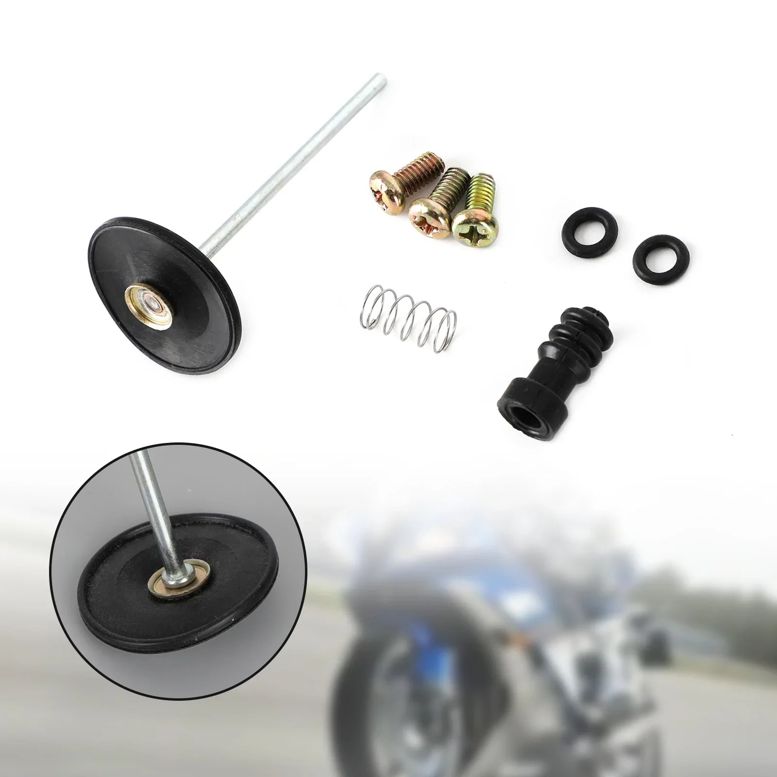 Kit de reconstrucción de carburador para Honda XL250R CB450SC XL500R CB650 CB750 Genérico