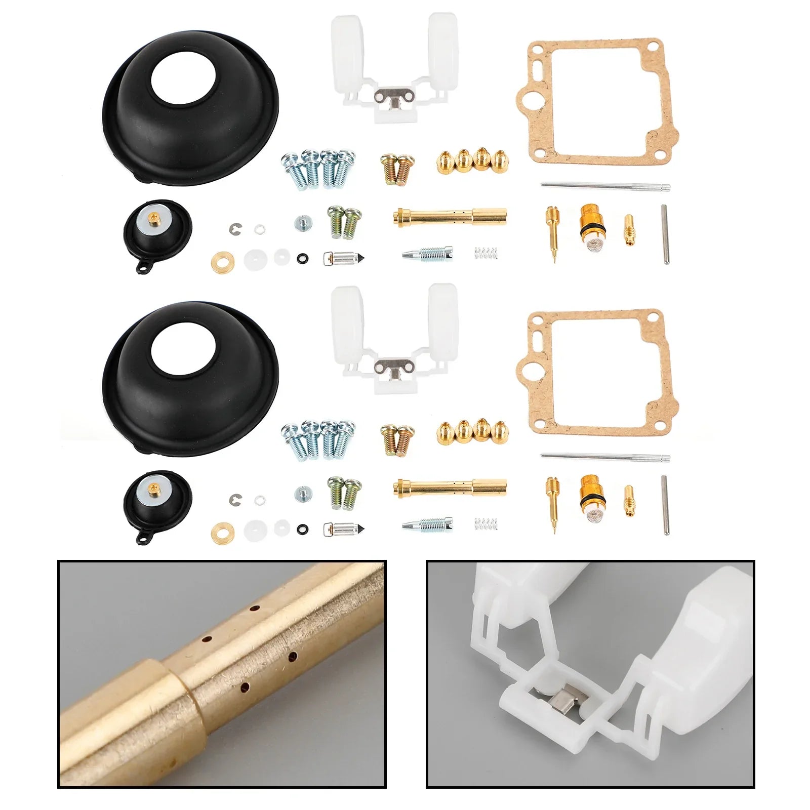 Kit de réparation de reconstruction de carburateur 2X pour Yamaha Virago XV750 1988-1998 générique