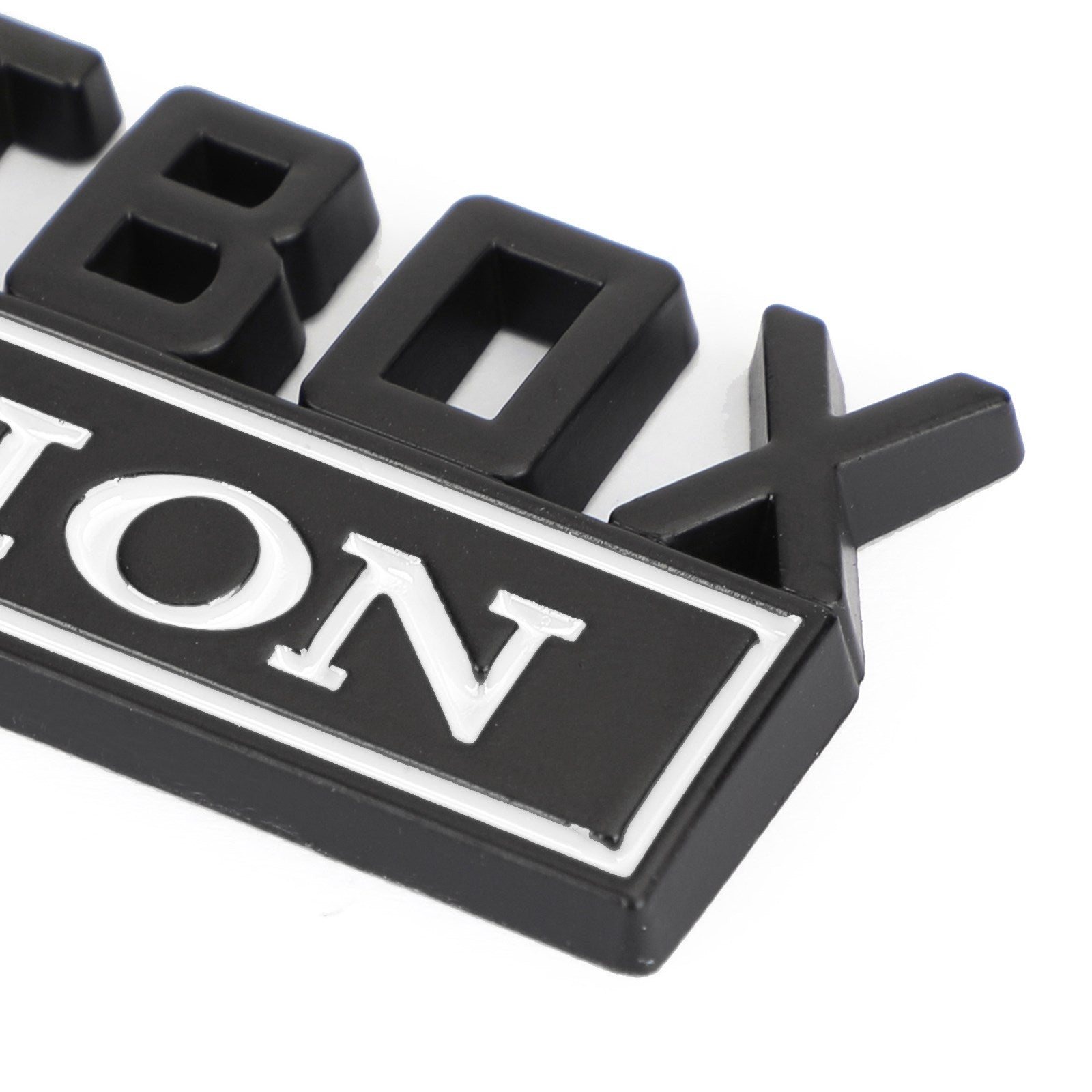 Emblema de edición Shitbox de 2 piezas, insignias adhesivas para Ford Chevr, coche, camión #C genérico