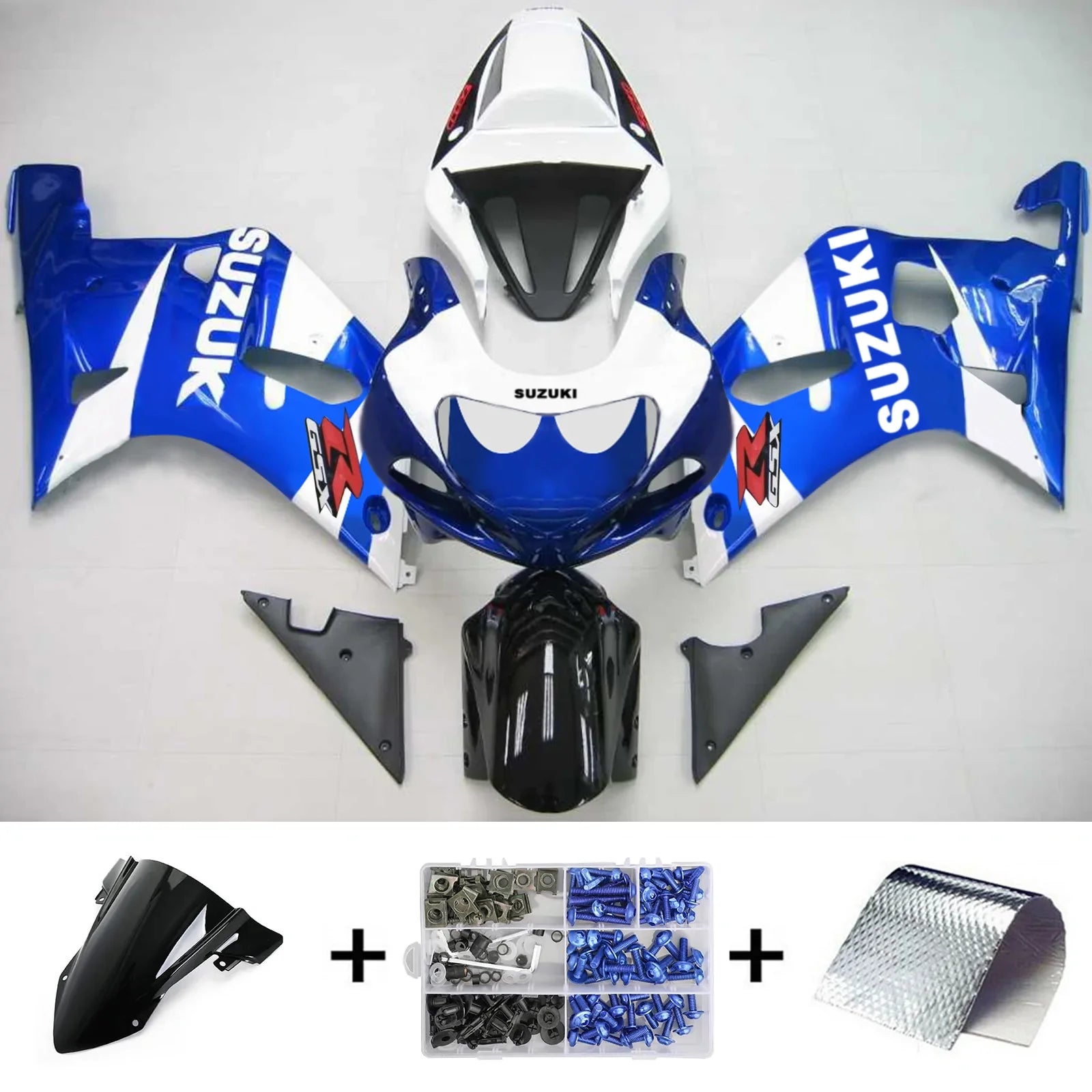 Kit de carénage Amotopart Suzuki GSXR750 2001-2003