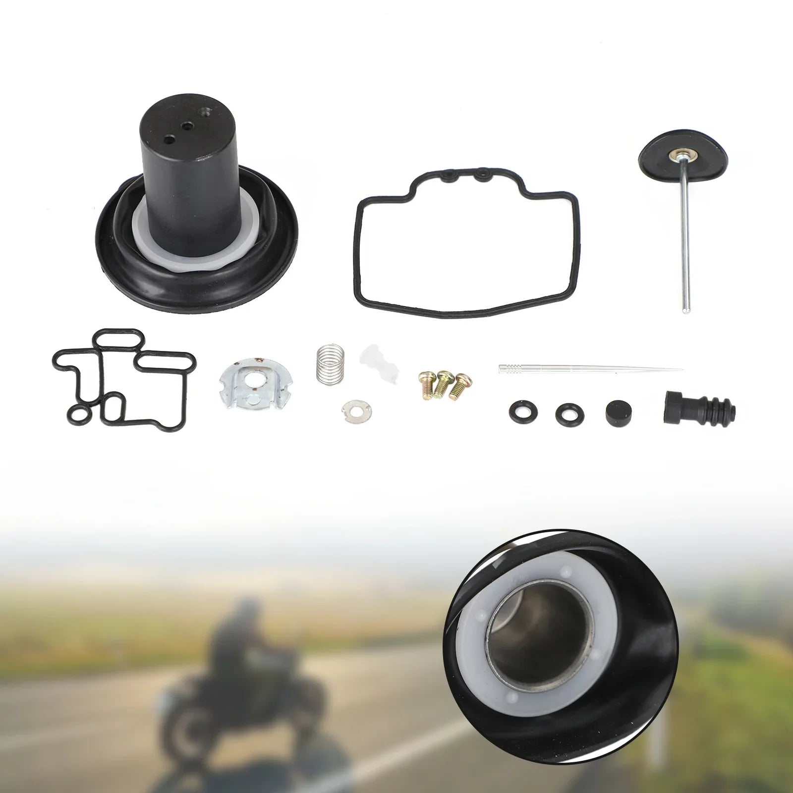 Kit de réparation de carburateur à membrane de piston pour Yamaha MAJESTY YP250 1996-2003 Generic