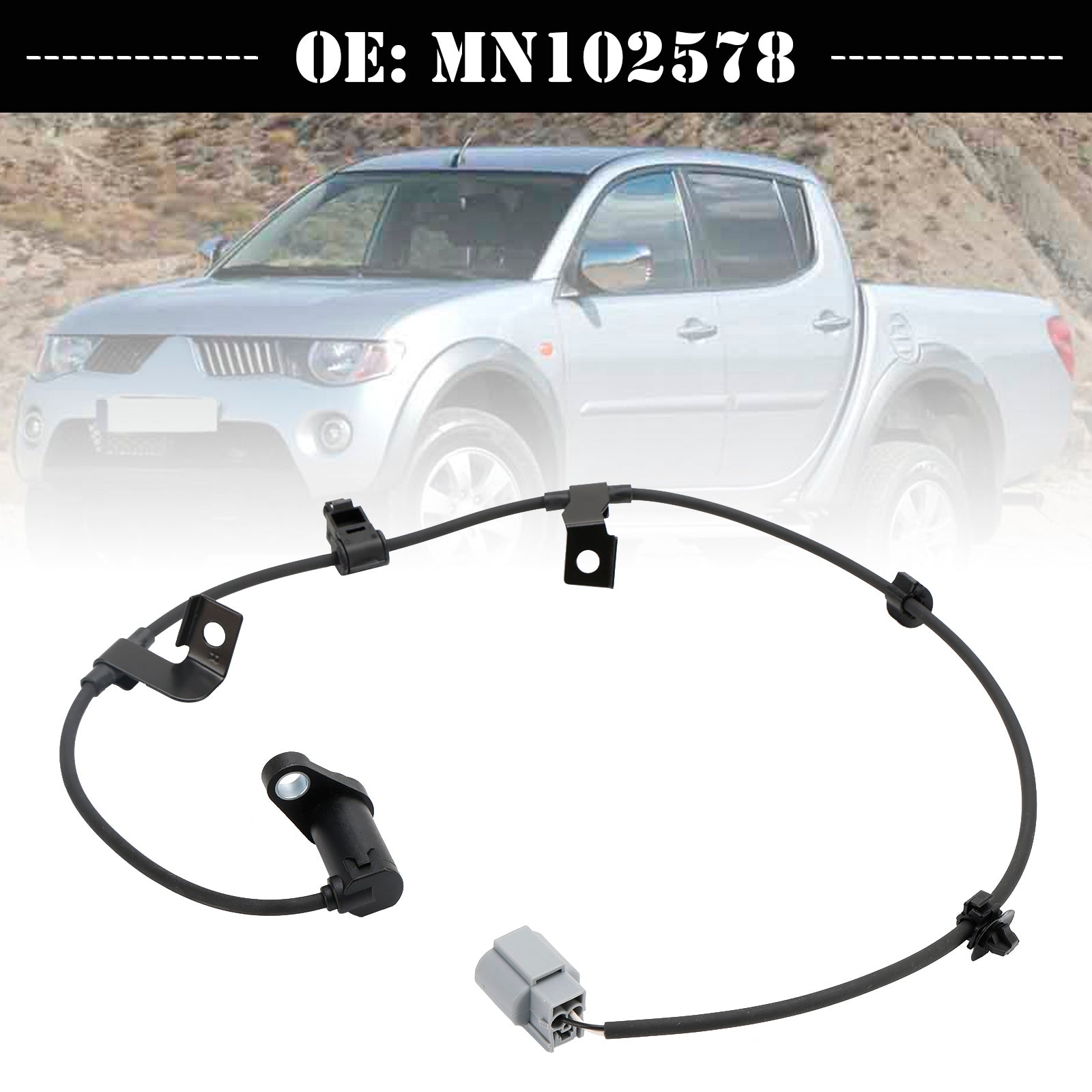 Mitsubishi L200 2.5DID B40 MN102578 Sensor de velocidad de rueda ABS trasera derecha