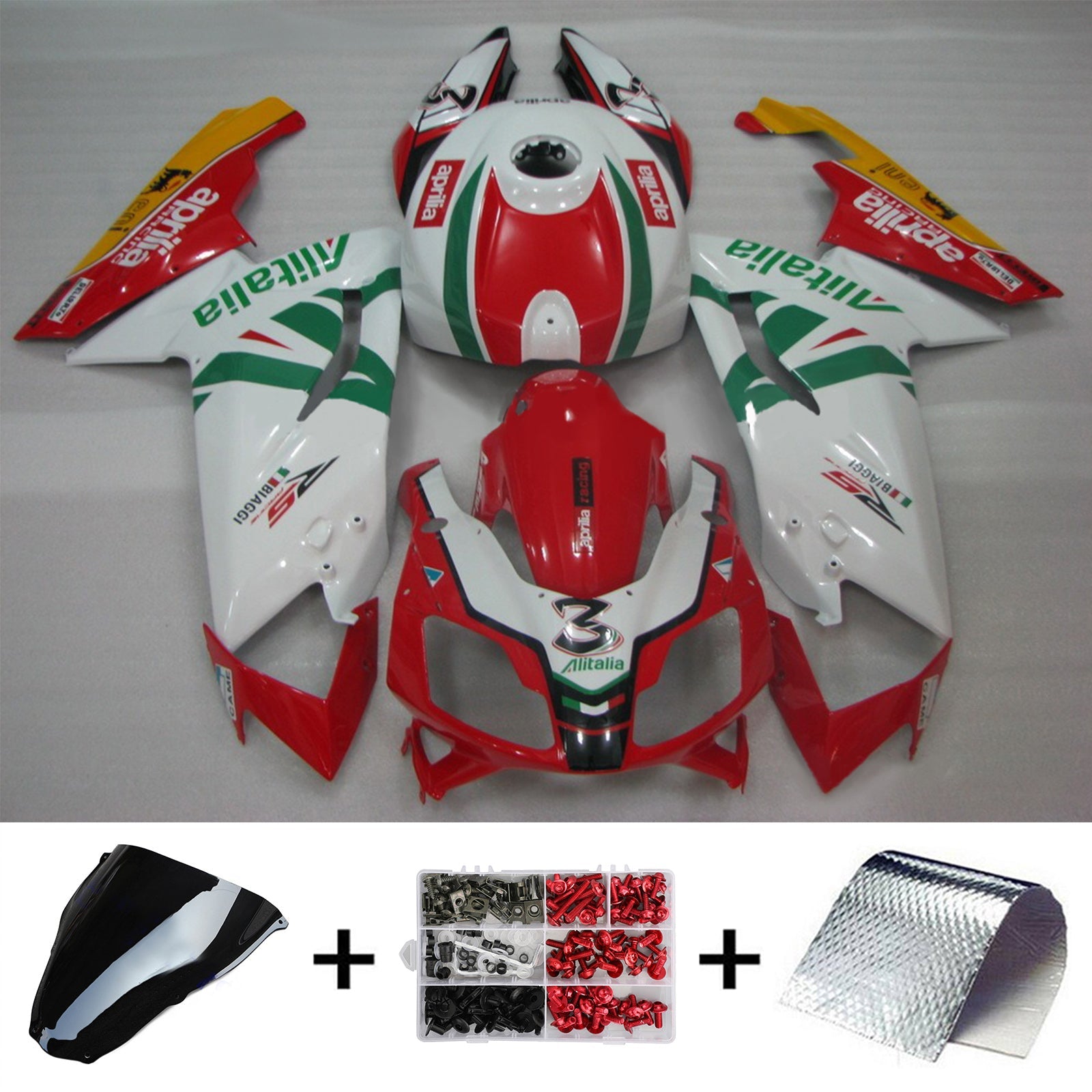 Kit carenado Amotopart 2006-2011 Aprilia RS125