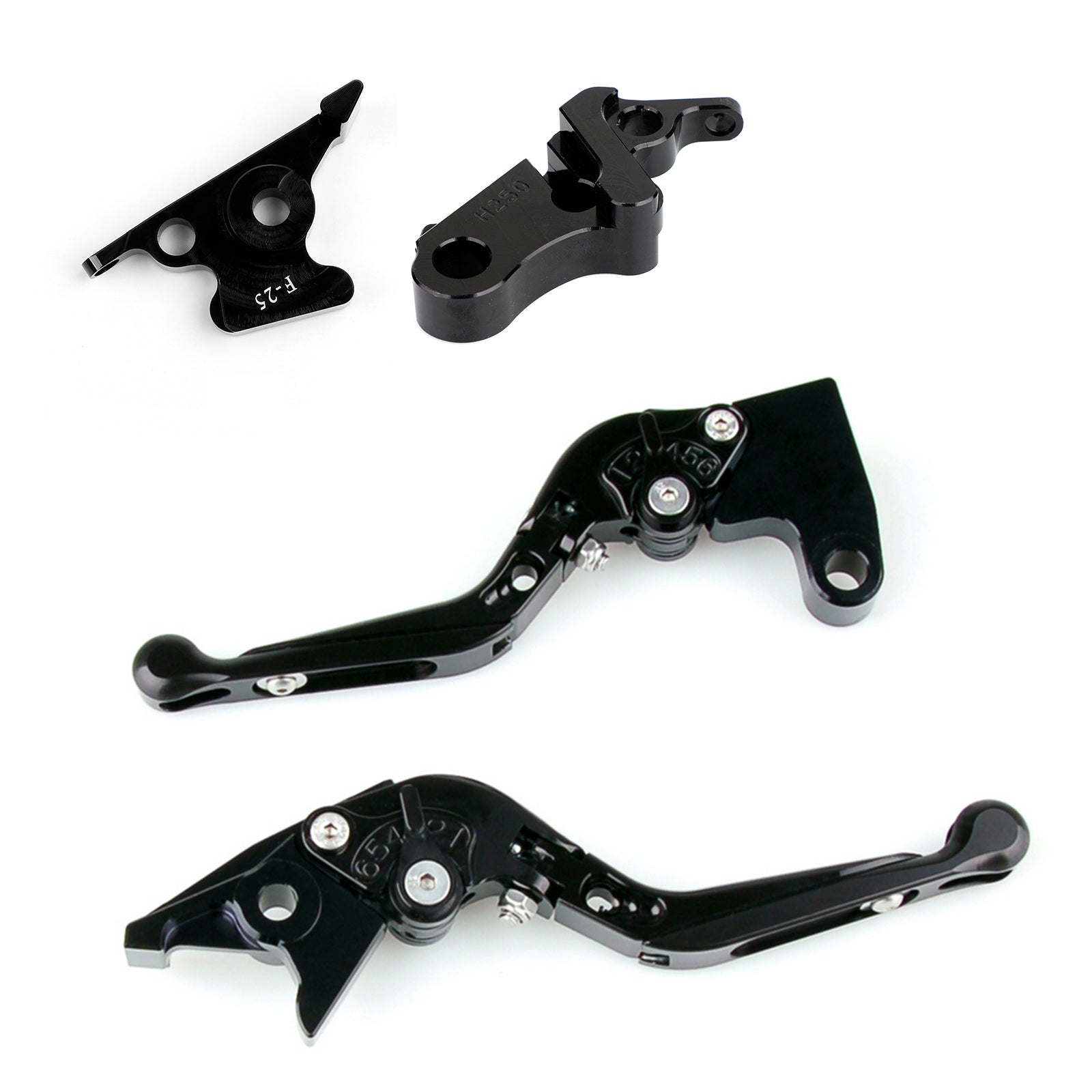 Palanca de freno de embrague ajustable para Honda CBR500R/CB500F 19-21 CBR300R 19-21 genérico