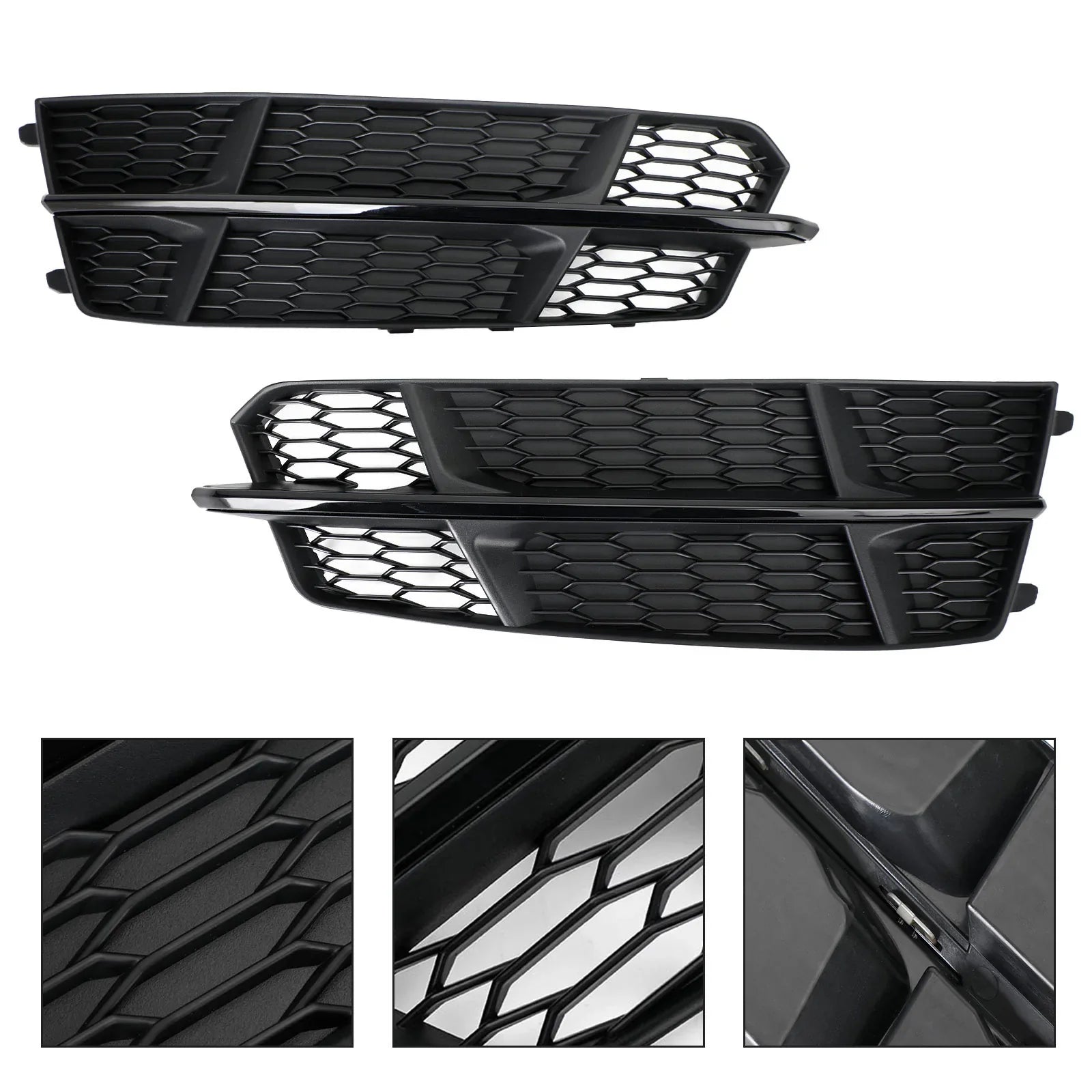 Grille de calandre inférieure pour pare-chocs avant Audi A6 C7 S-Line 2016-2018