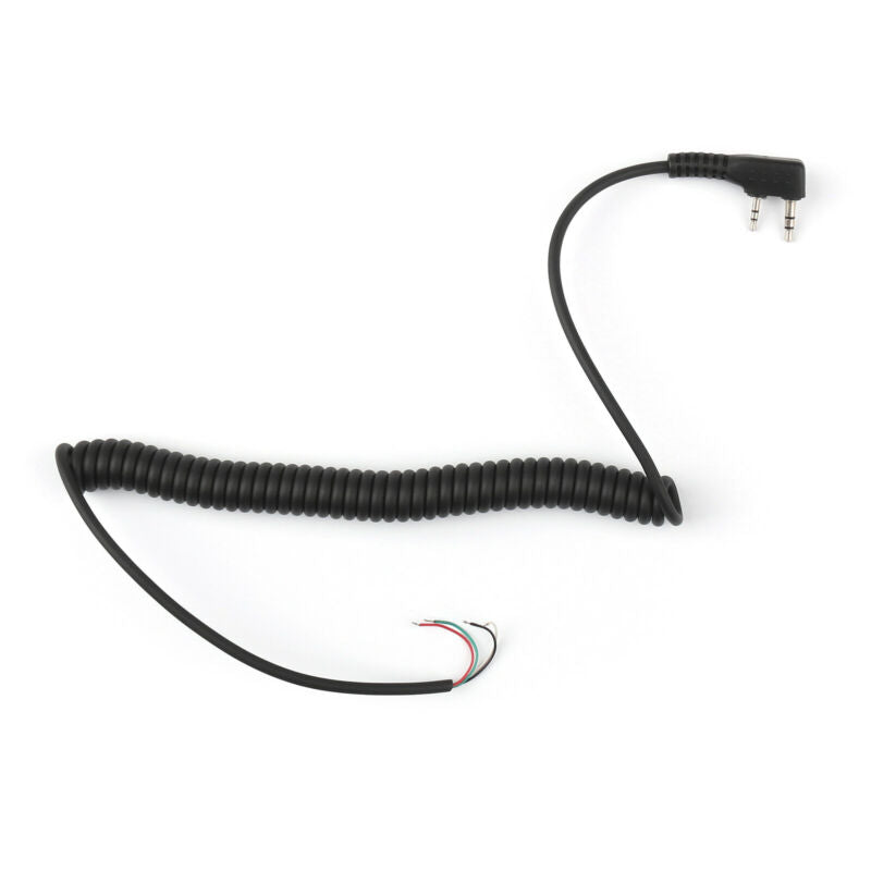 Speaker Mic Cable Line for Baofeng 2 pin 4 Wire UV5R Kenwood TK370 Motorola