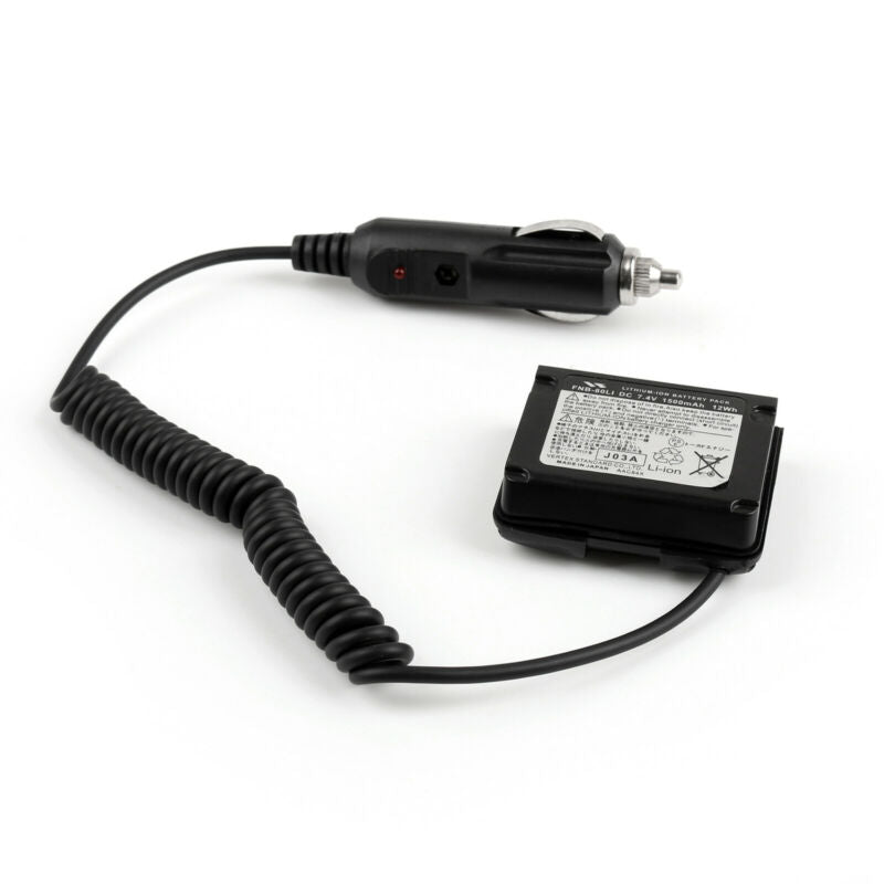 Adaptateur éliminateur de batterie chargeur de voiture pour Radio Yaesu VX-7R VX-6R VX-5R