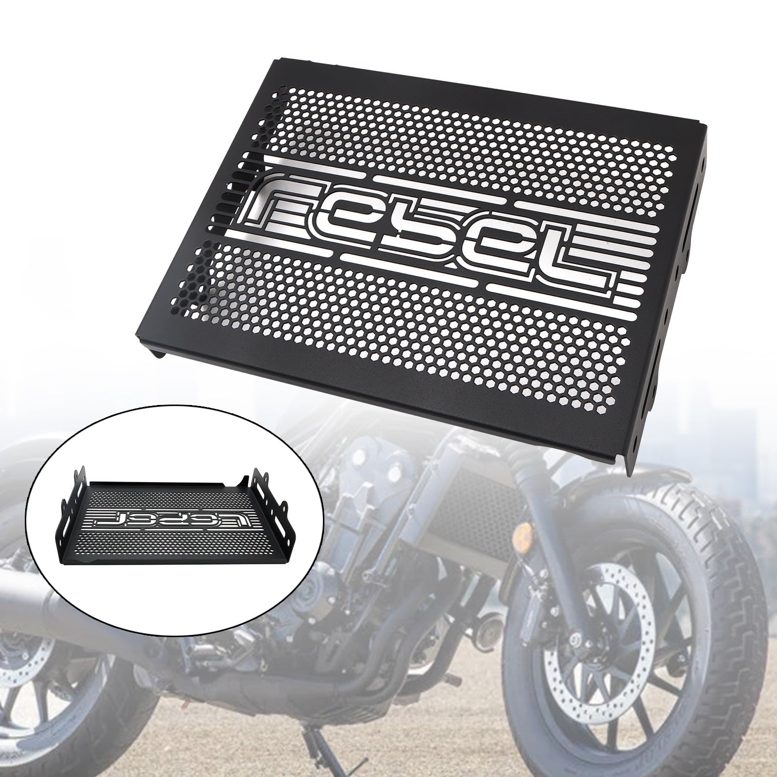 Honda Rebel Cmx 300 500 2017-2020 Protecteur de radiateur Couvercle de radiateur