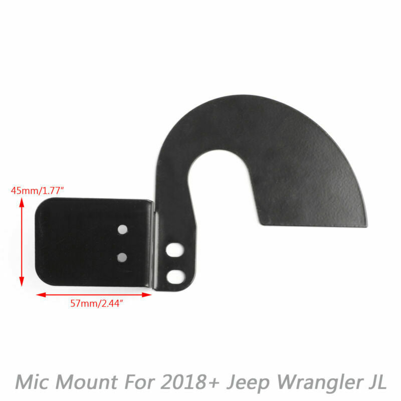 CB HAM GMRS Support de microphone Support de barre d'appui pour Wrangler JL 2018+ 75WXST Générique