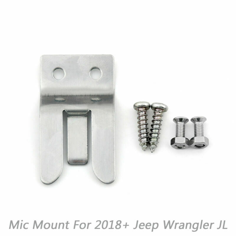 CB HAM GMRS Support de microphone Support de barre d'appui pour Wrangler JL 2018+ 75WXST Générique