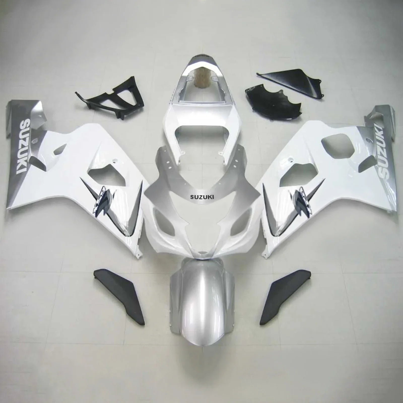 Amotopart Suzuki GSXR 600/750 2004-2005 Kit Carenatura Plastica ABS per Carrozzeria