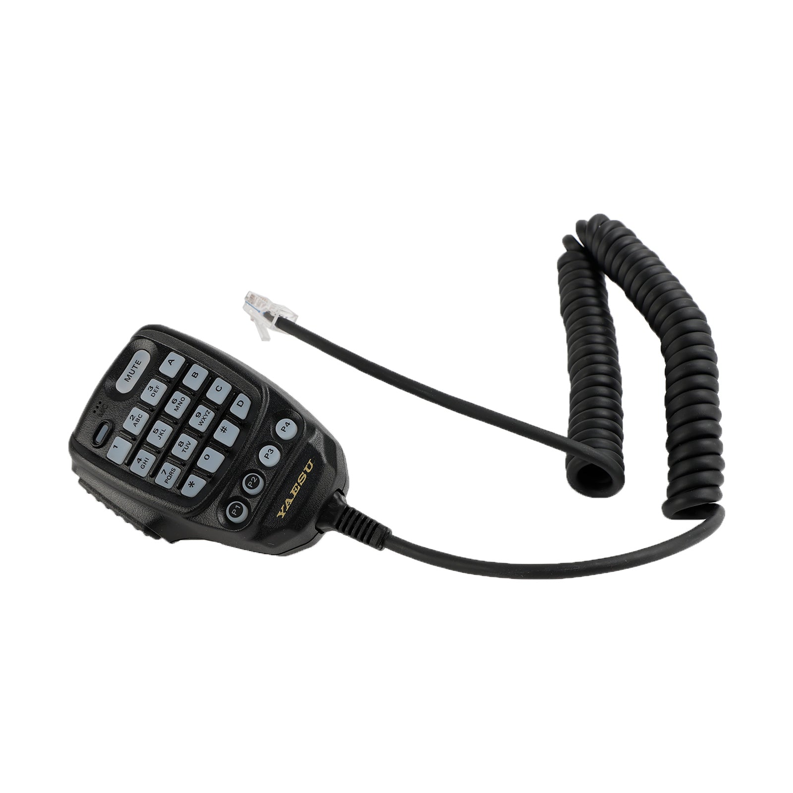 Microfono per auto adatto per YAESU SSM-85D Walkie Talkie Radio Megafono Maniglia