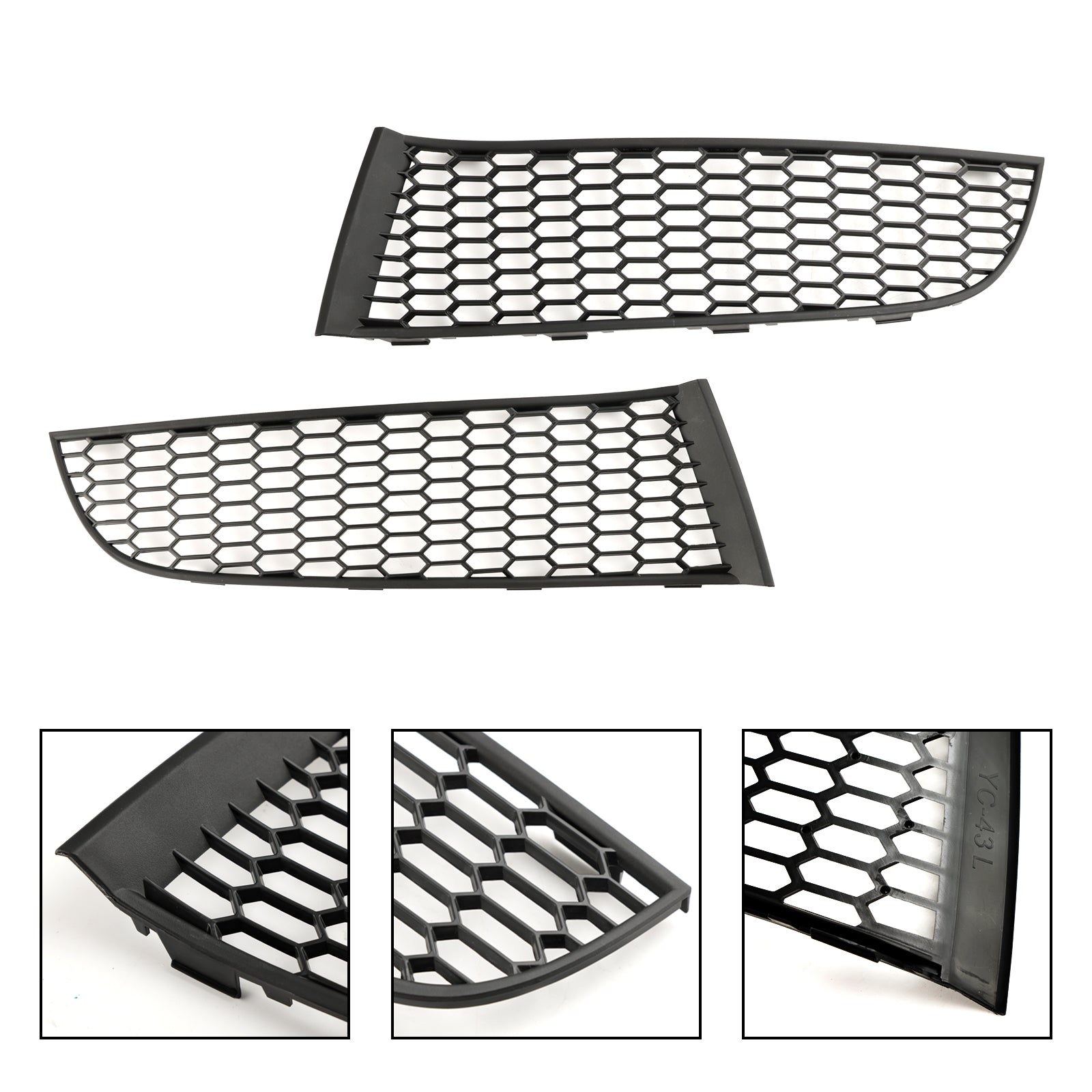 BMW F01 F02 2009-2015 Grille inférieure de pare-chocs avant 51117903673 51117903674