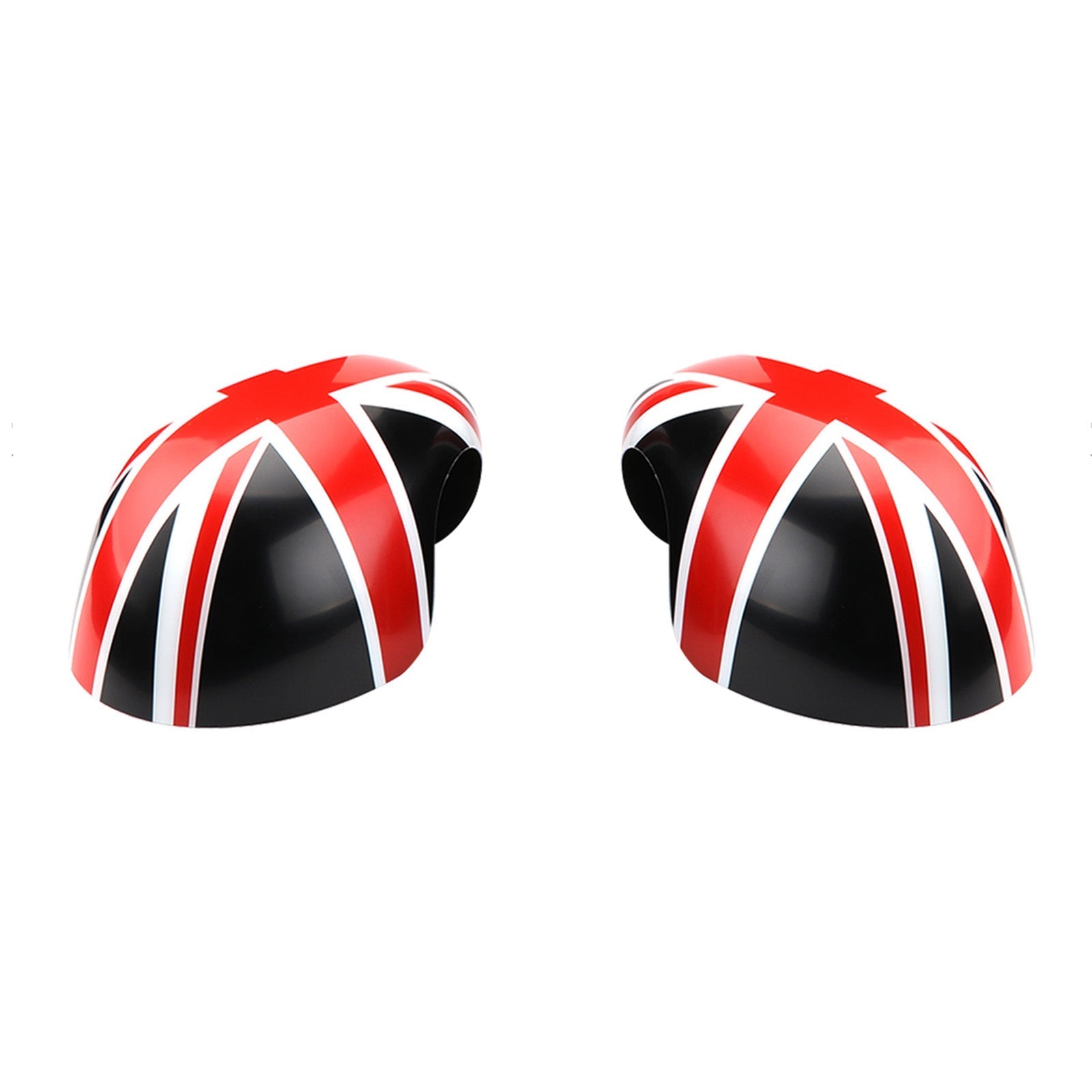 2019-2021 MINI Cooper F54 F55 F56 F57 F60 Union Jack UK Copri specchietti generici nero/rosso