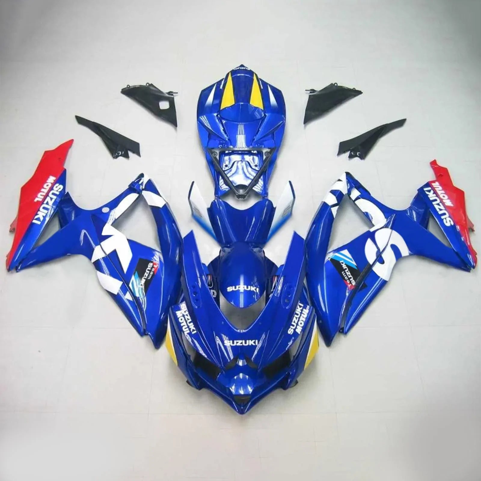 Amotopart Suzuki GSXR 600/750 2008-2010 Kit Carenado Plastico ABS K8