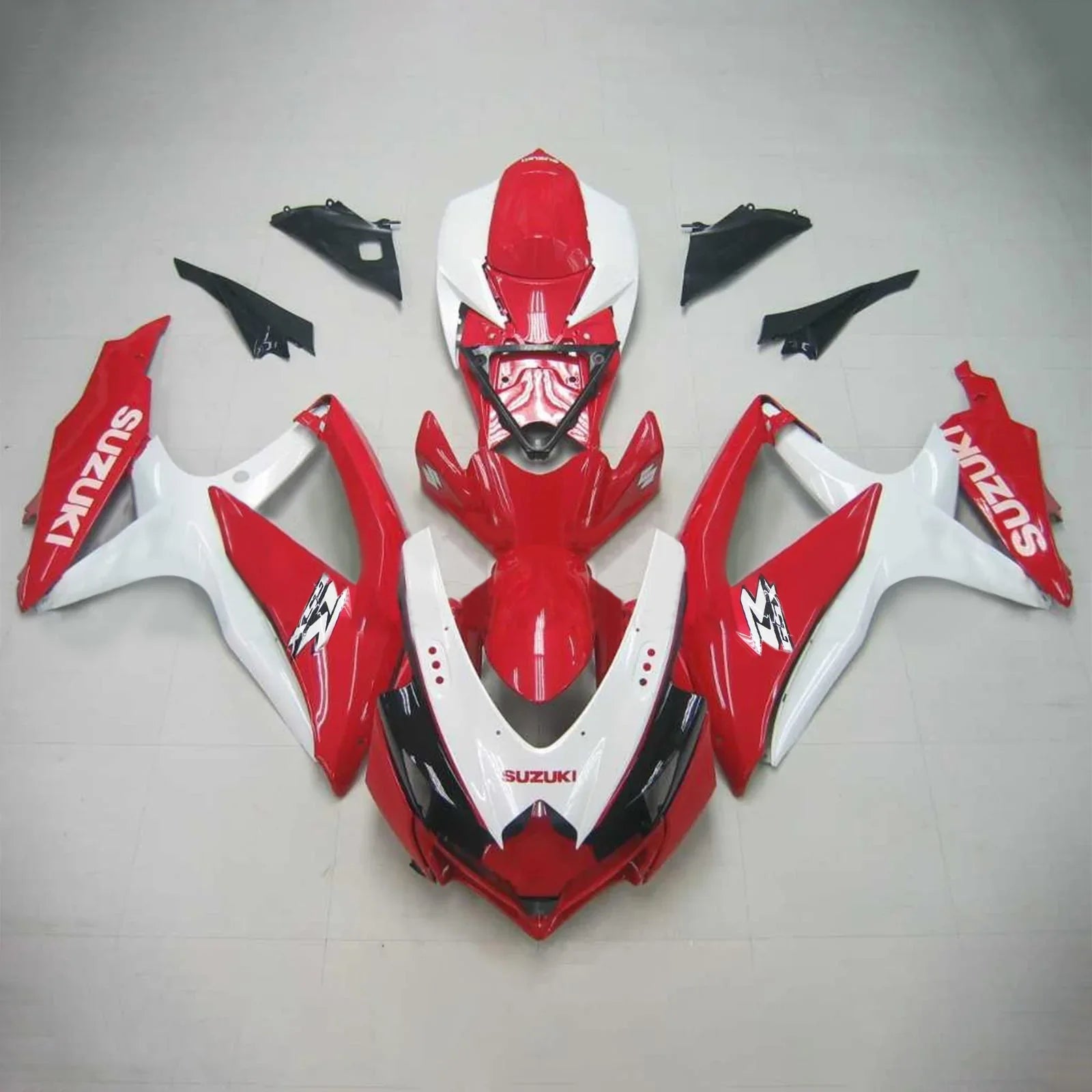 Amotopart Suzuki GSXR 600/750 2008-2010 Kit carenatura plastica ABS K8