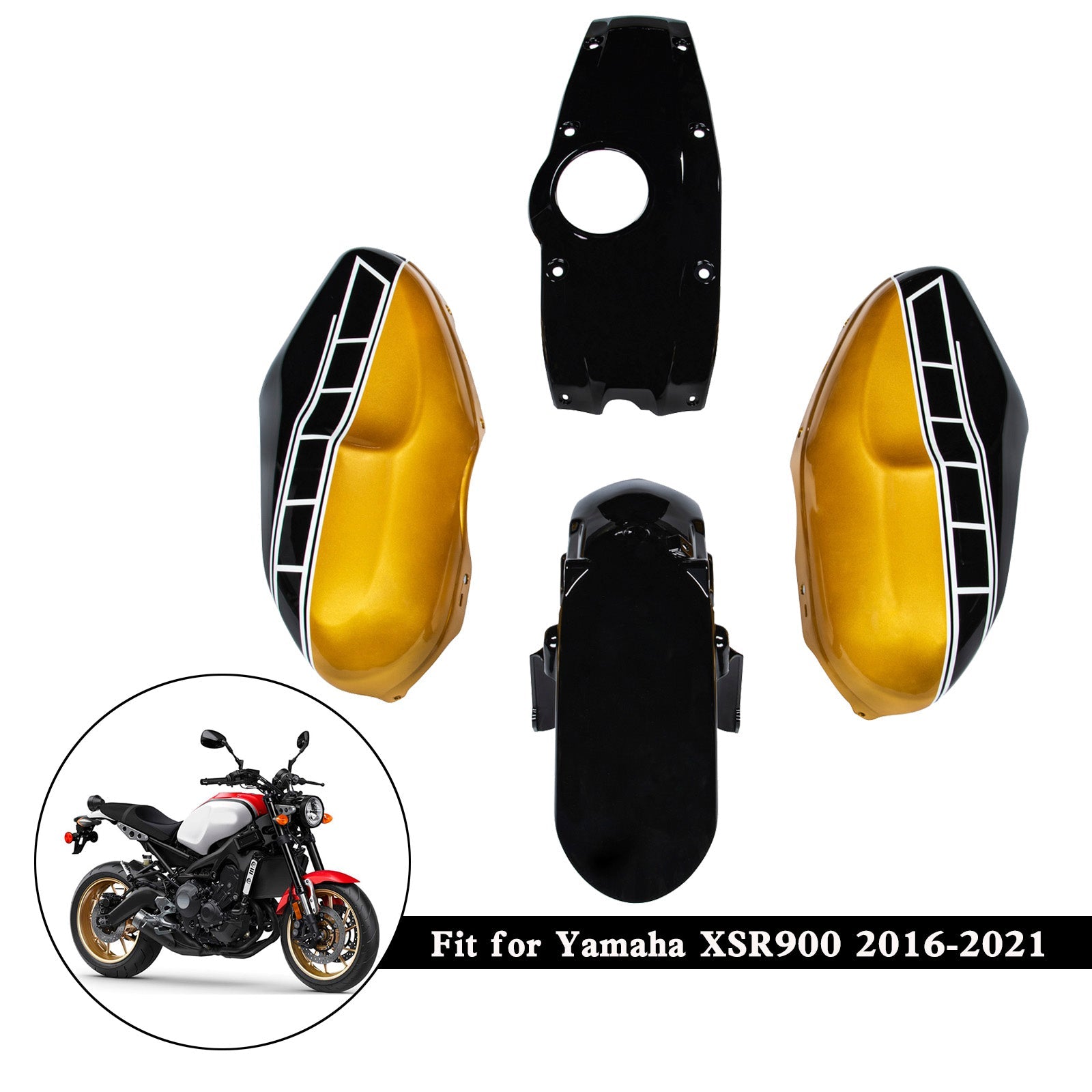 Kit de carénage Yamaha XSR900 2016-2021
