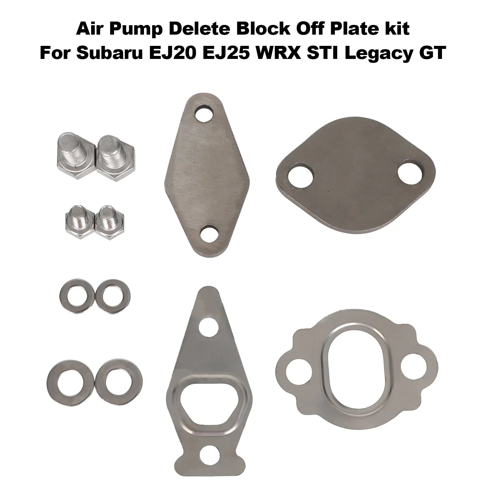 Subaru EJ20 EJ25 WRX STI Legacy GT Air Pump Block Plate Elimina Kit