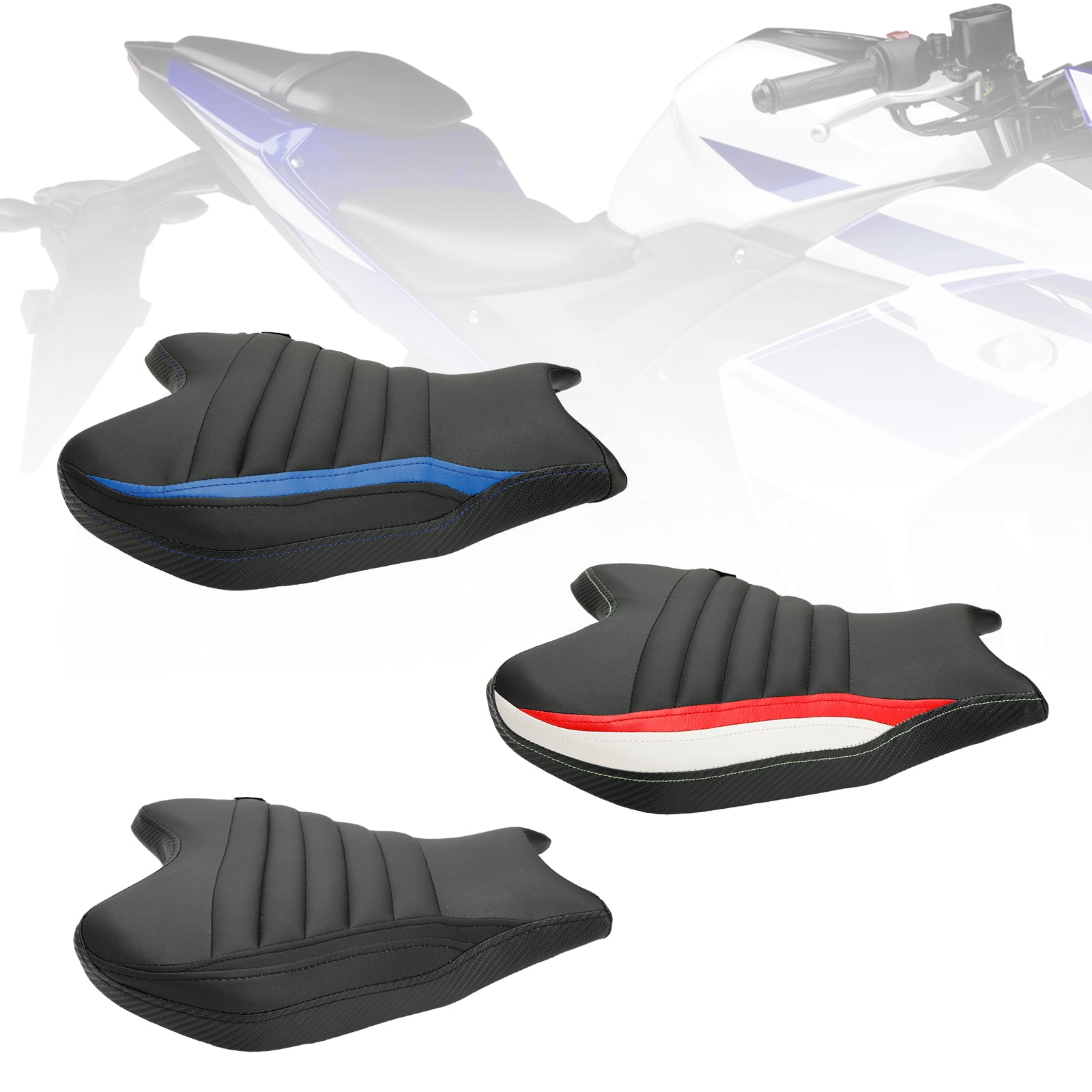 Cuscino in PU Raider per sedile conducente anteriore Yamaha Yzf-R7 Yzf R7 2021-2022