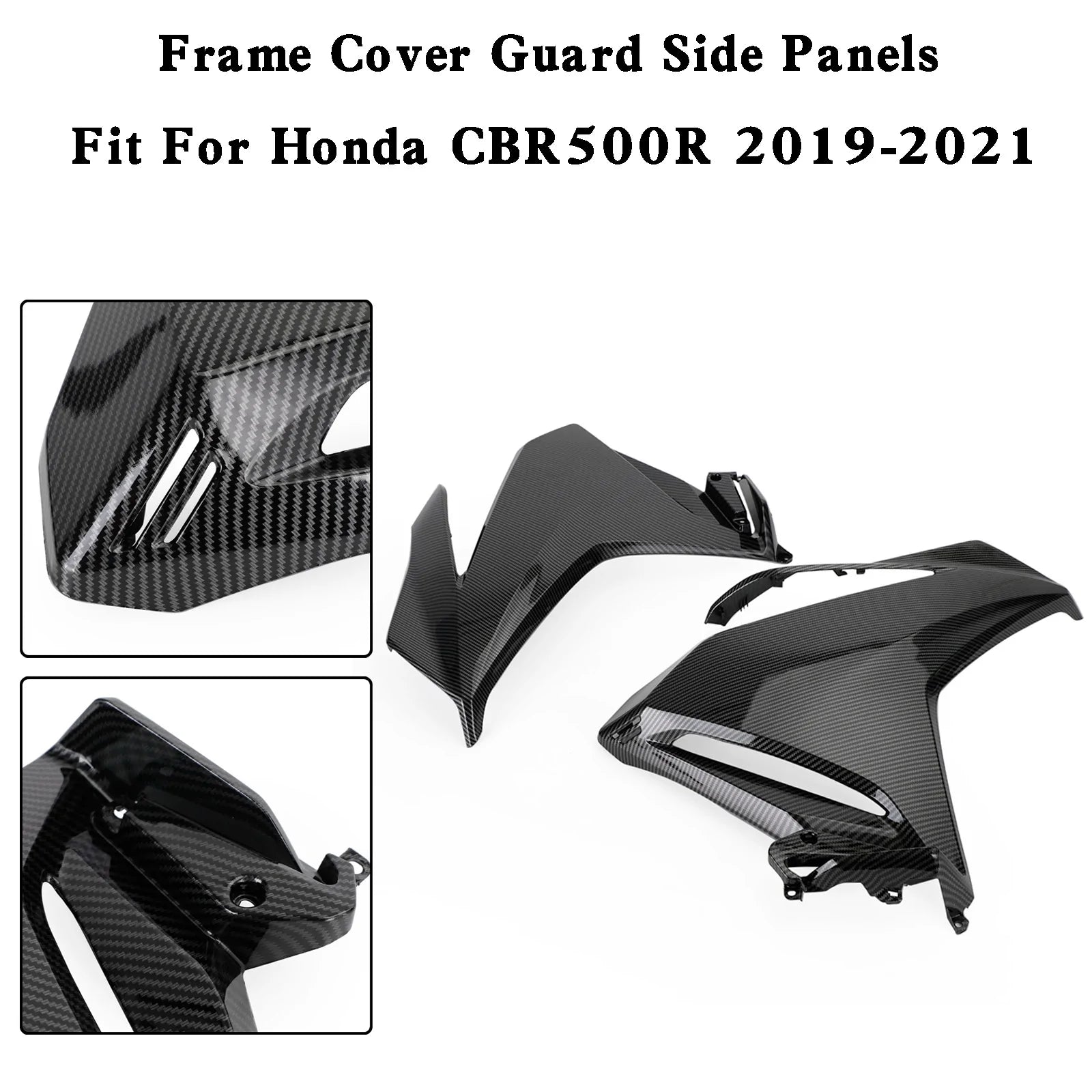 Carenado de Panel de cubierta de marco lateral para Honda CBR500R 2019-2021