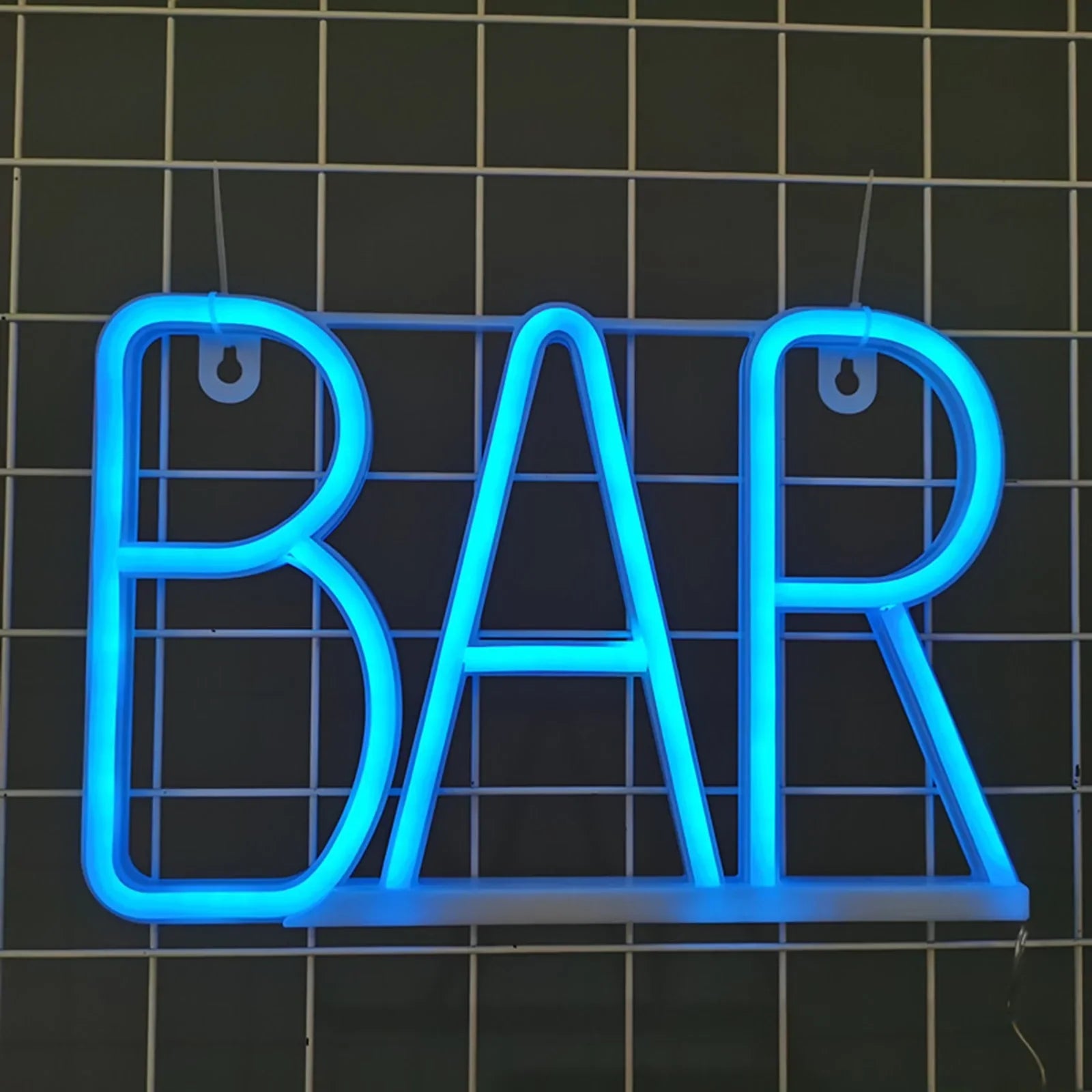 BAR LED Insegna al neon Luci da comodino Lampada da notte per bambini Camera dei bambini alimentata tramite USB