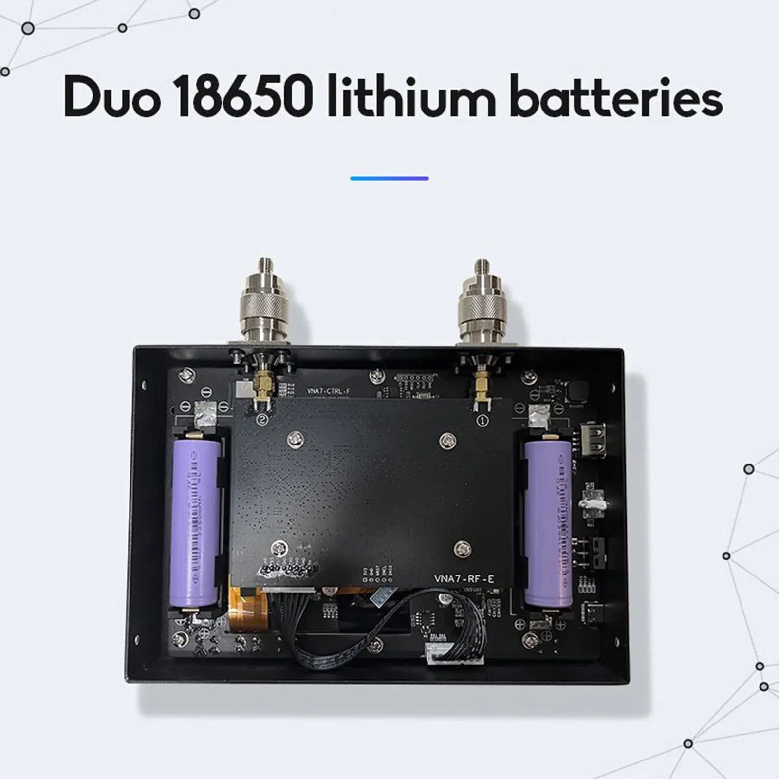 Analyseur de vecteur de réseau vectoriel SV4401A 50KHz-4.4GHz 100Db NanoVNA dynamique