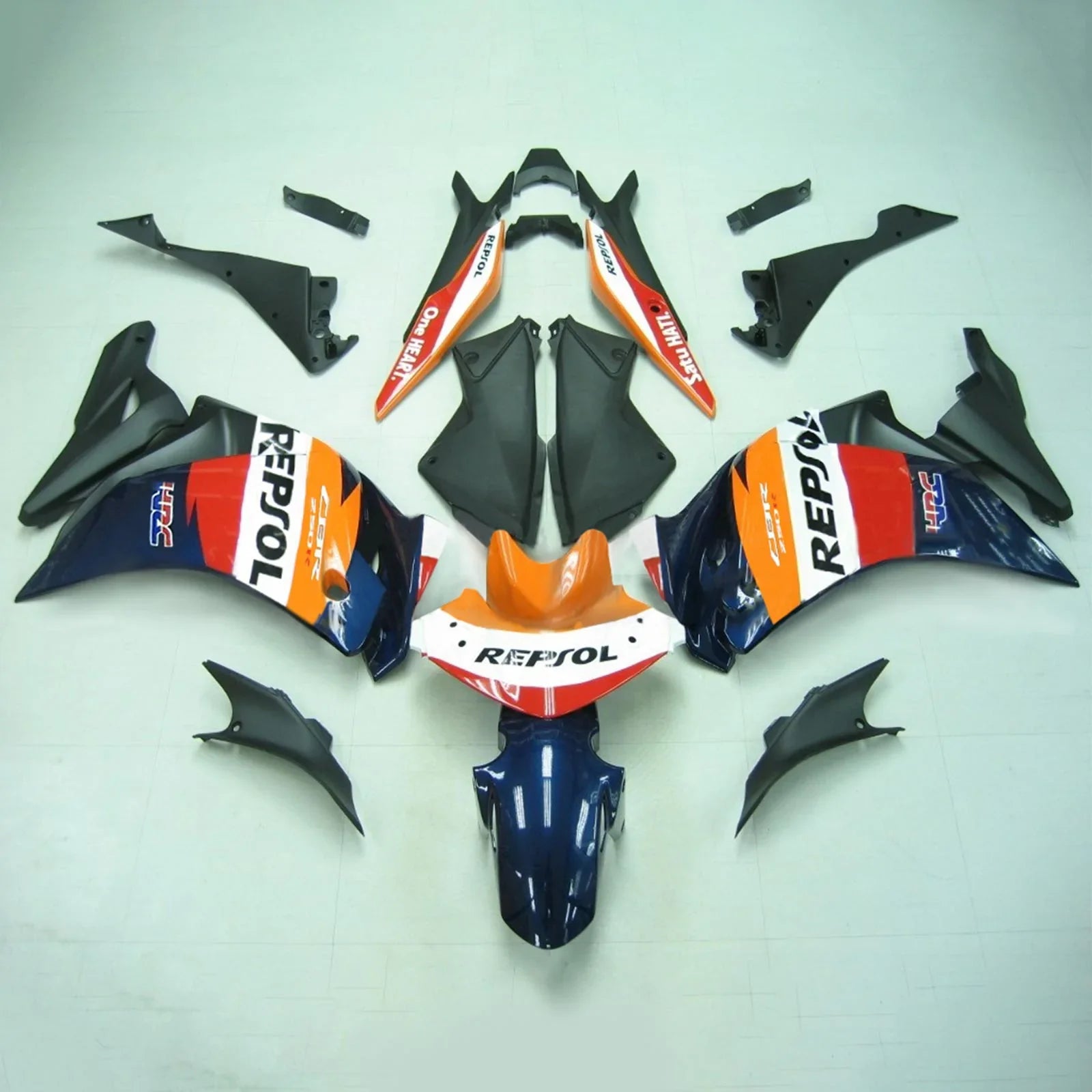 Kit de carénage Amotopart Honda CBR250R 2011-2013
