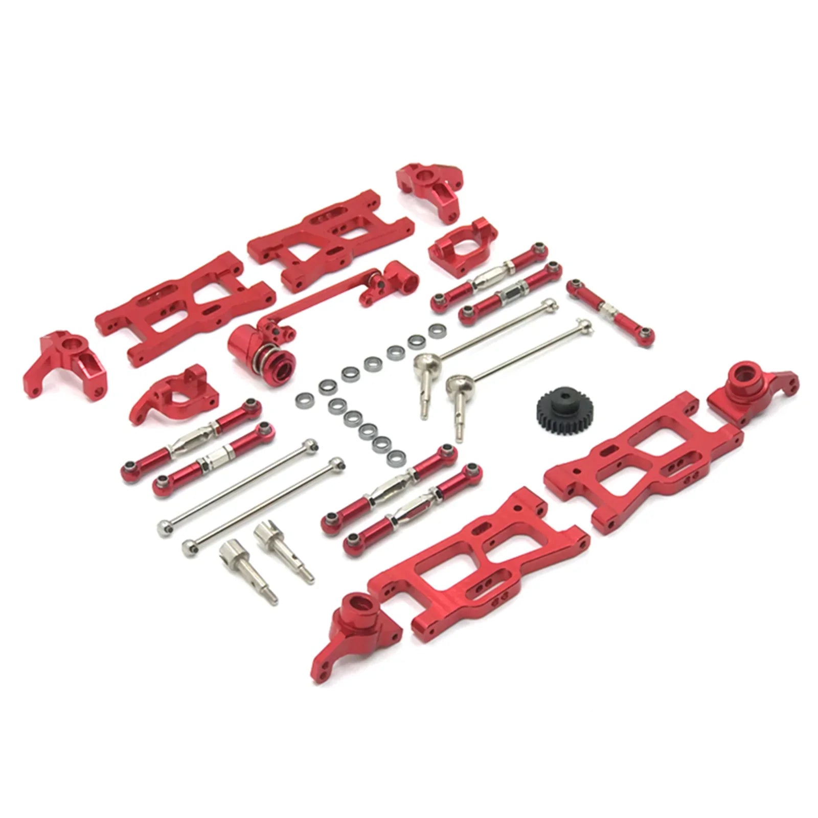 12 pièces mises à niveau RC pièces Kit pour Wltoys 144001 144002 124016 124017 124018 124019