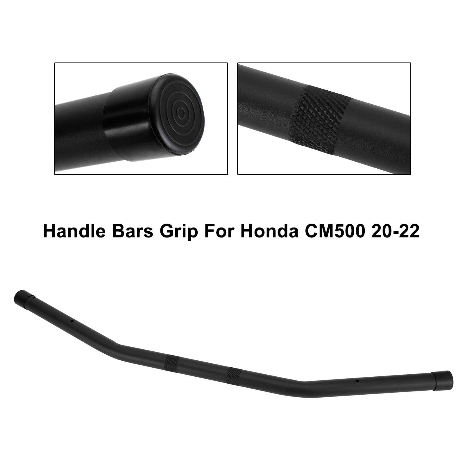 Honda Cm500 2017-2022 Universal 7/8" 22Mm Manillar De Barras De Arrastre De Motocicleta Negro